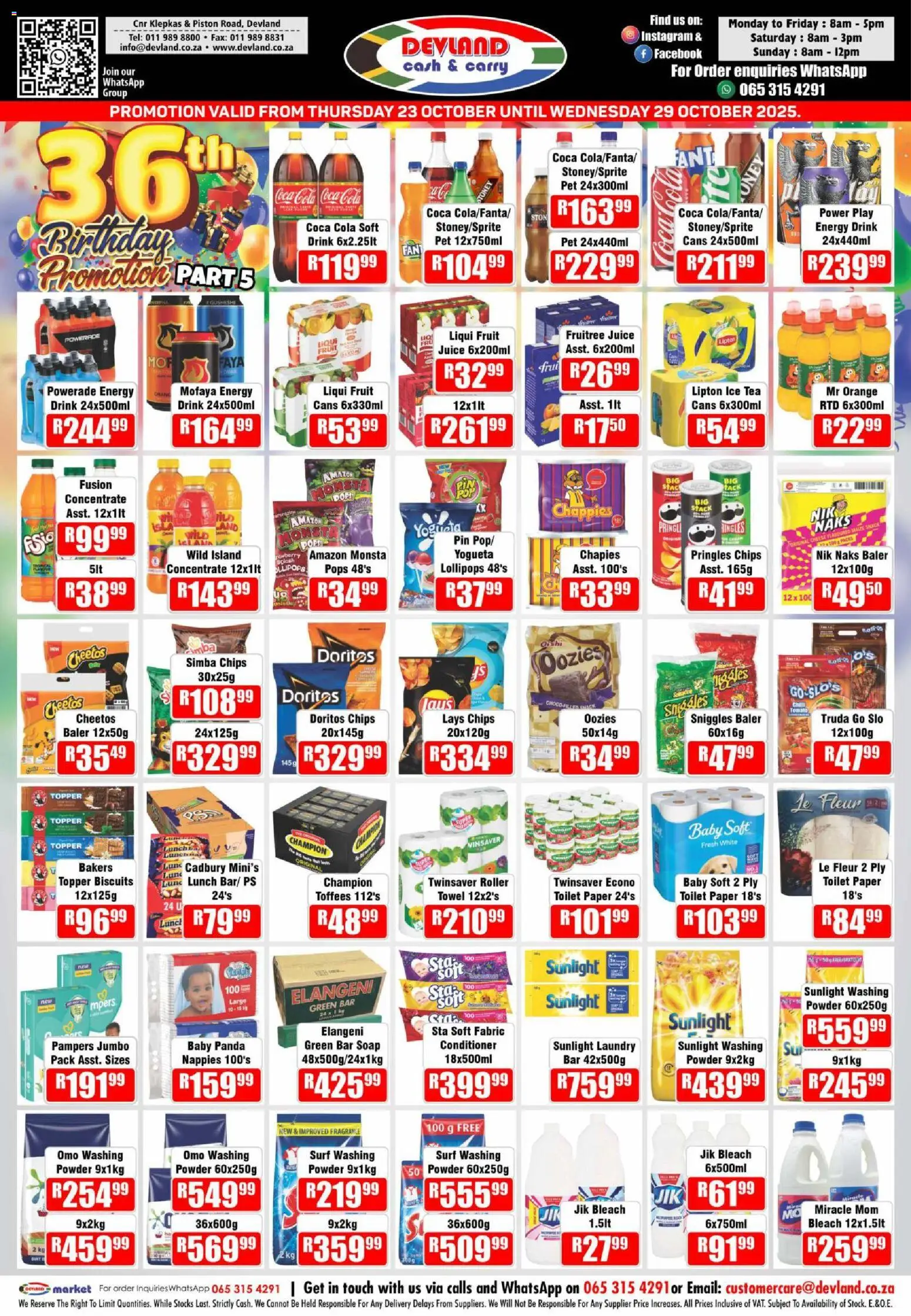 New Devland catalogue – valid from 23.10.2025 | Page: 4 | Products: Stoney, Conditioner, Chips, Fruit