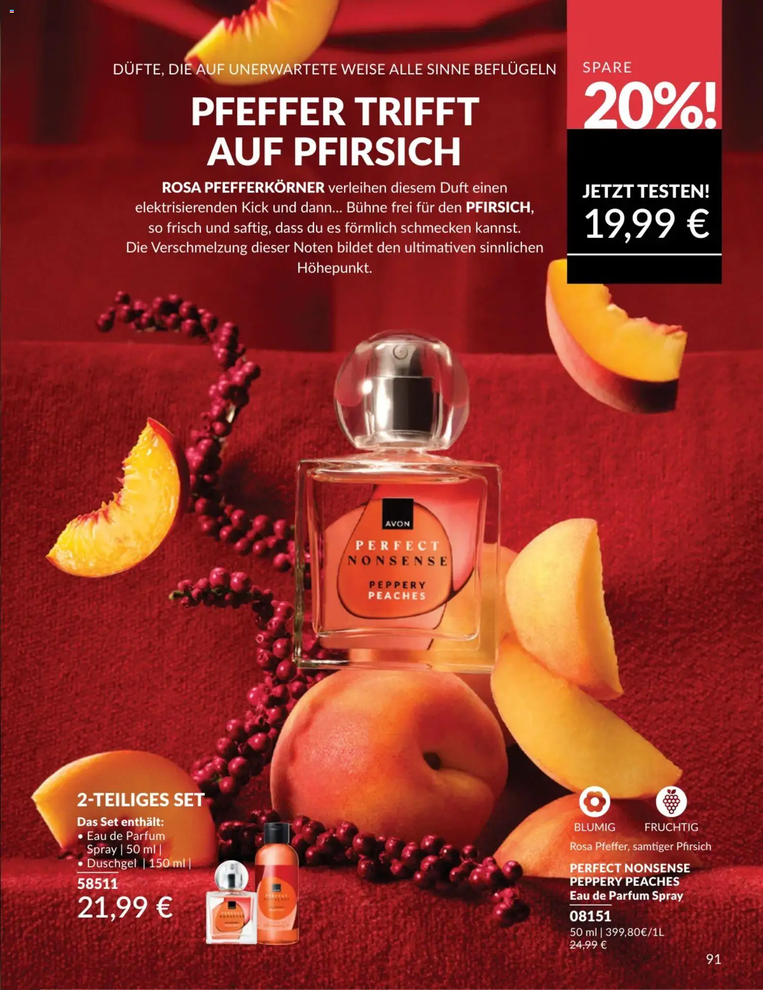 AVON Katalog Februar 2026 – gültig ab 01.02.2026 | Seite: 91 | Produkte: Parfüm, Duft, Pfeffer, Eau de Parfum