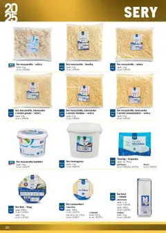Pogląd oferty "Makro Gazetka - Katalog produktów dla profesjonalnej Gastronomii" - ważna od 21.02.2025 | Strona: 30 | Produkty: Mozzarella, Twaróg, Ser brie, Cheddar