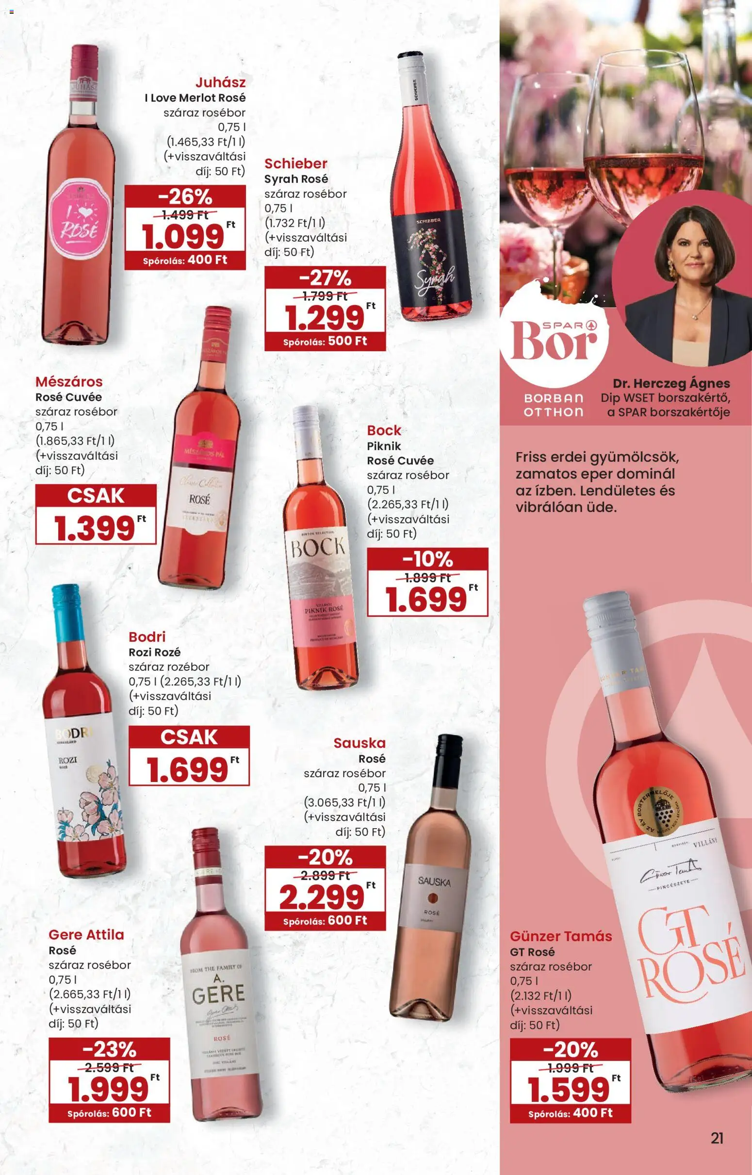 Spar akciós ujság - amely érvényes a következő dátumtól: 09.03.2026 | Oldal: 21 | Termékek: Eper