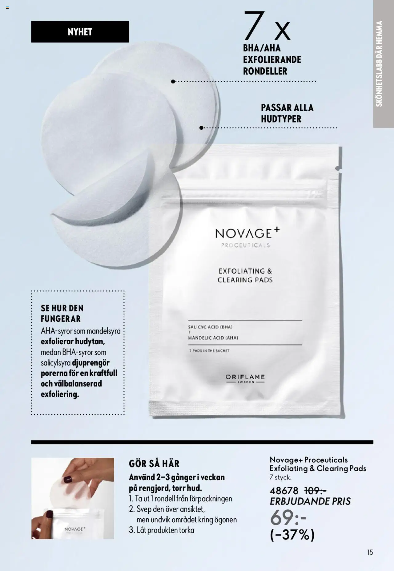 Oriflame reklamblad aktuell från 14.09.2025 | Sida: 15