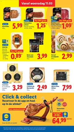 Noten met chocolade, Noten met chocolade 175 g - Voorbeeld van een folder van Lidl, geldig van 09.03.2026 | Pagina: 20