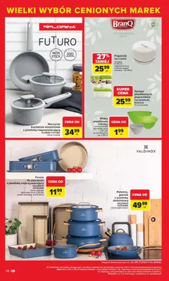Pogląd oferty "Carrefour Gazetka - Markowe atrakcje cenowe" - ważna od 27.10.2025 | Strona: 58 | Produkty: Ciasto, Garnek