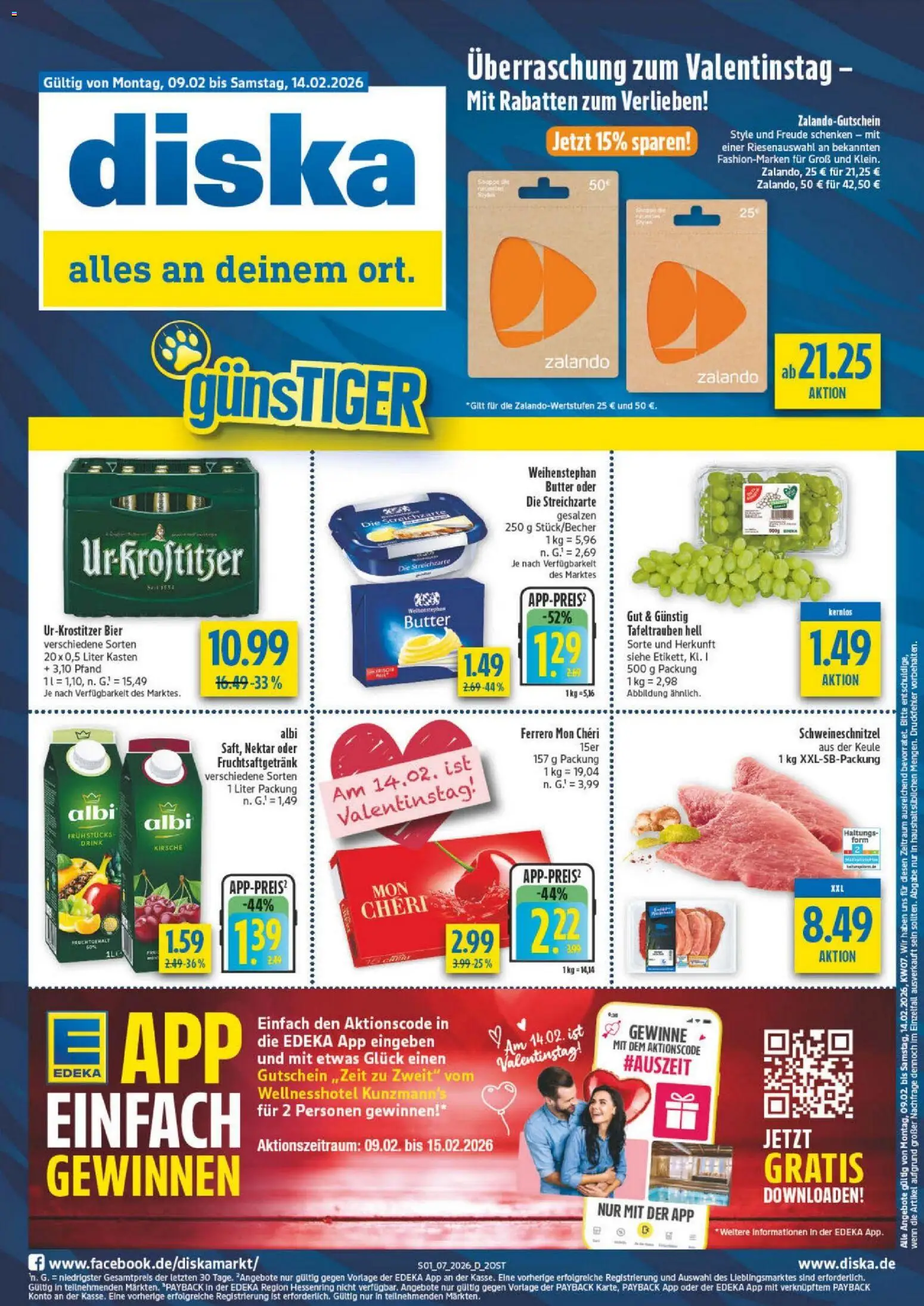 Diska - Diska Angebote Sachsen-Thüringen KW07 – gültig ab 09.02.2026 | Seite: 1