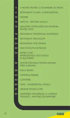 Ofertele Metro valabile de la 10.11.2025 | Pagină: 3 | Produse: Bucătărie, Fistic