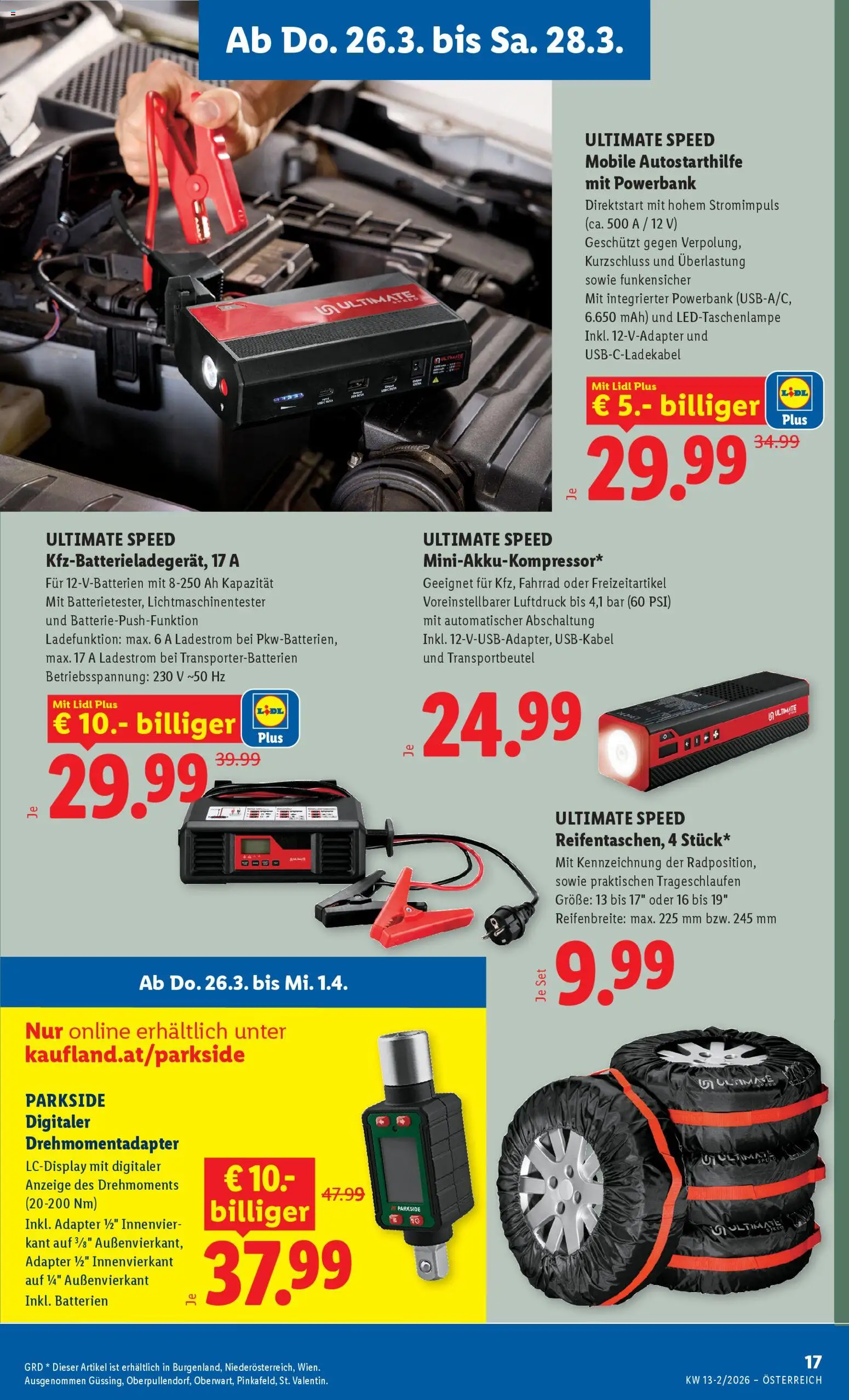 Lidl Flugblatt - Eisenstadt, Ebenfurth, Mattersburg gültig ab 26.03.2026 | Seite: 19 | Produkte: Adapter