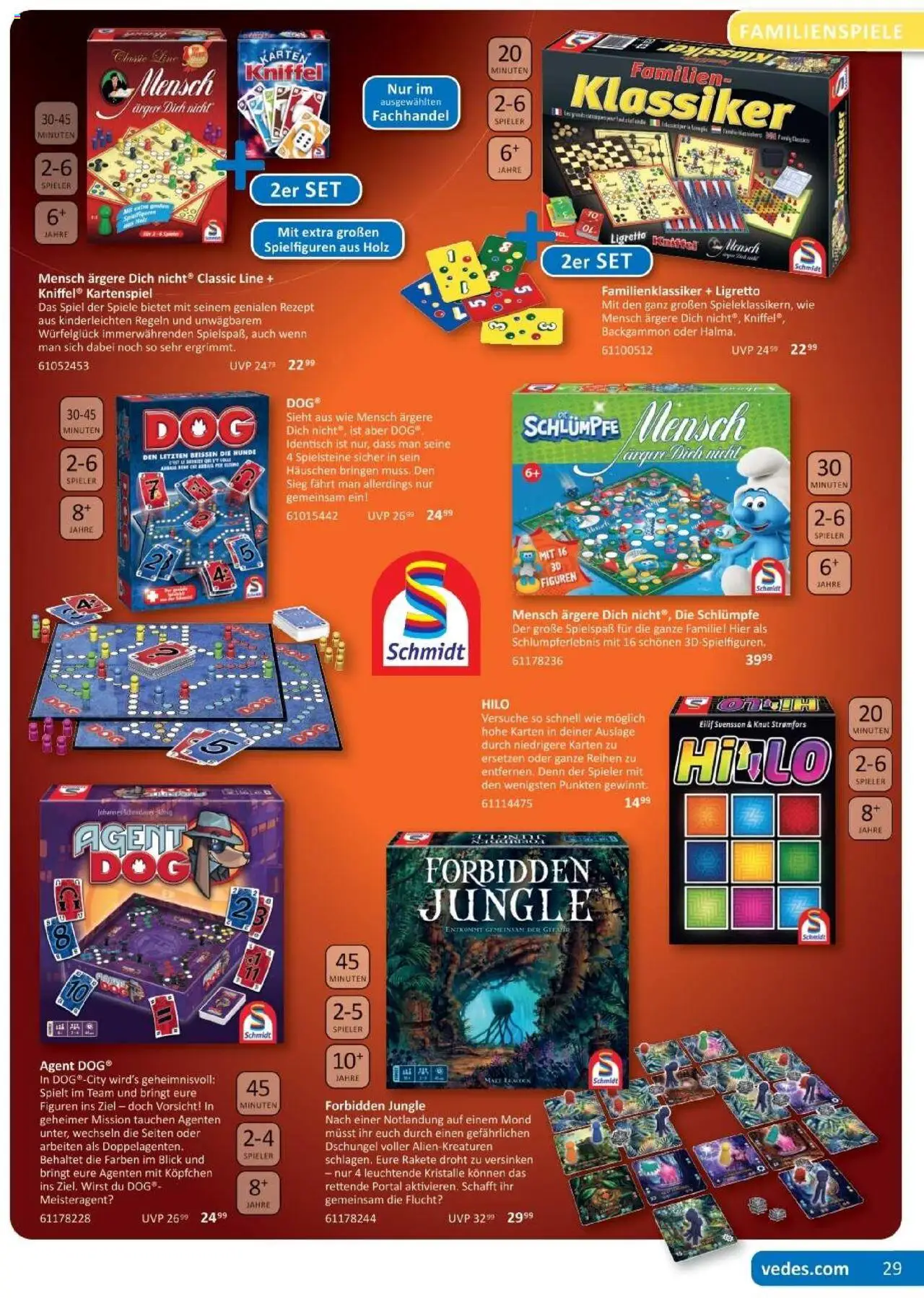 Vedes Prospekt 	 - gültig ab dem 25.08.2025 | Seite: 29 | Produkte: Spiel