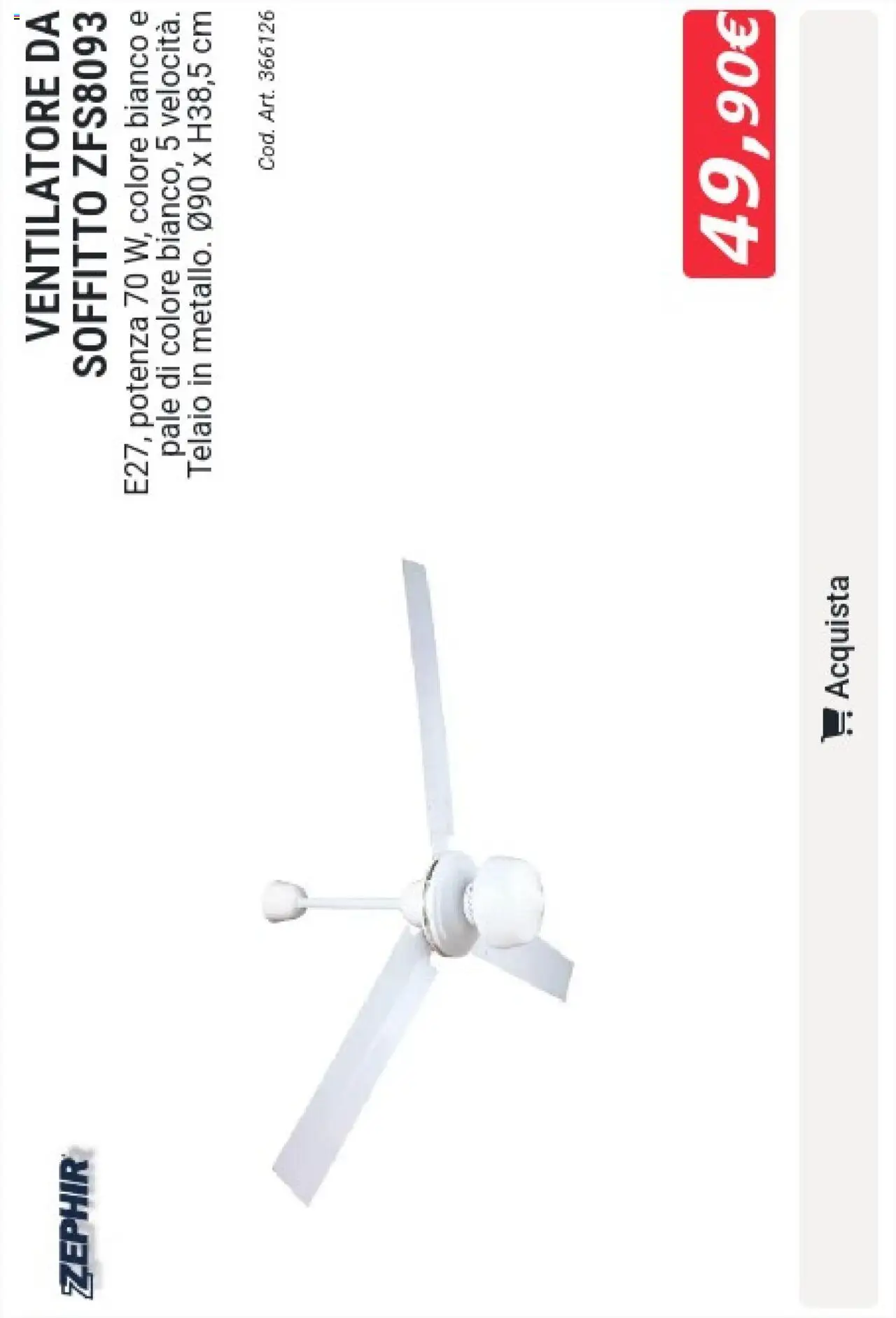Volantino Brico io del 01.03.2025 | Pagina: 45 | Prodotti: Ventilatore