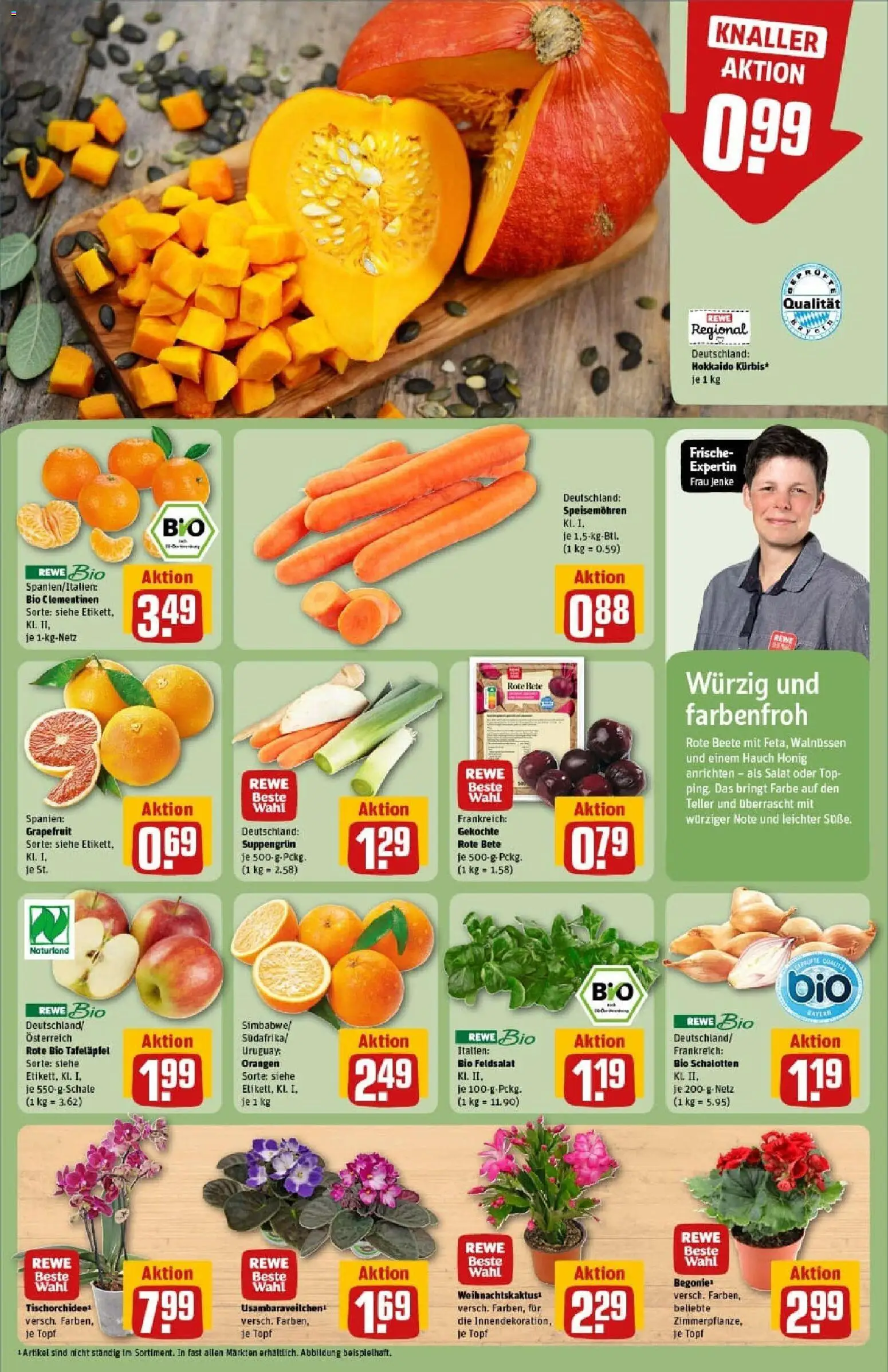 Rewe prospekt Ingolstadt	 – gültig ab 26.10.2025 | Seite: 9 | Produkte: Top, Grapefruit, Rote Beete, Salat