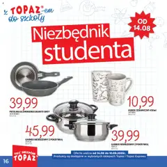 Topaz Gazetka - Z Topazem do szkoly od 17.07.2025 | Strona: 16