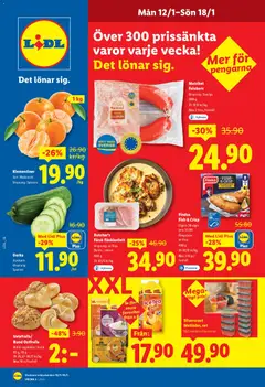 Lidl - erbjudanden - Förhandsvisning av reklamblad från butik Lidl aktuell från 12.01.2026