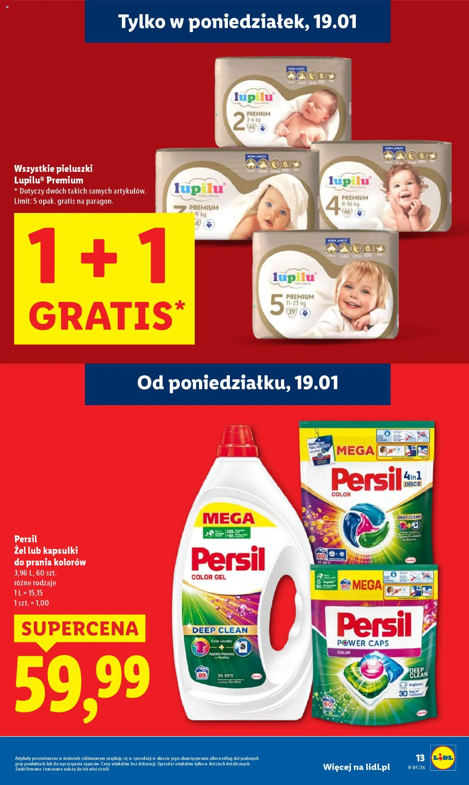 Lidl Gazetka od 19.01.2026 | Strona: 13