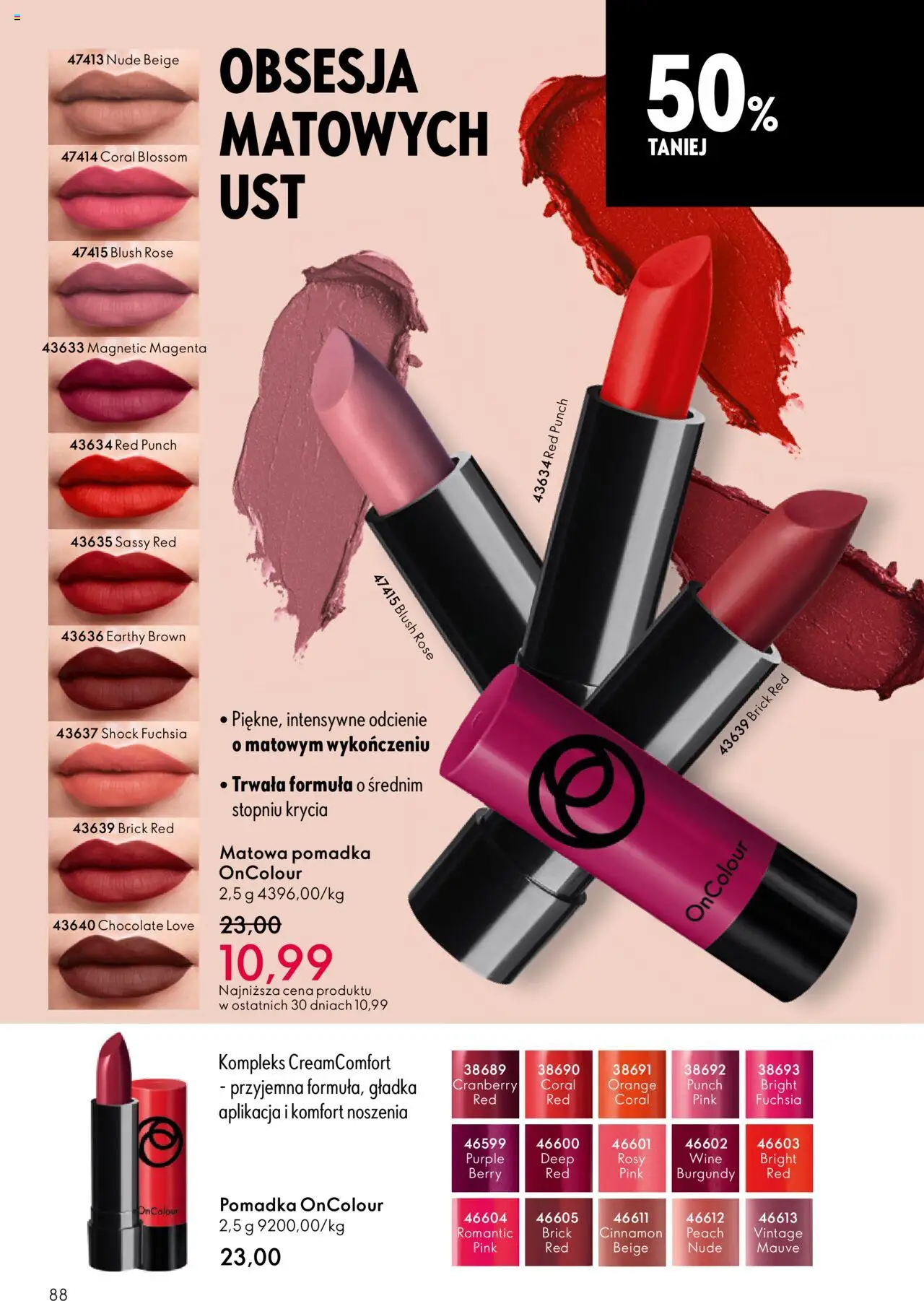 Oriflame Black Friday od 12.11.2025 | Strona: 88 | Produkty: Magnetic, Pomadka