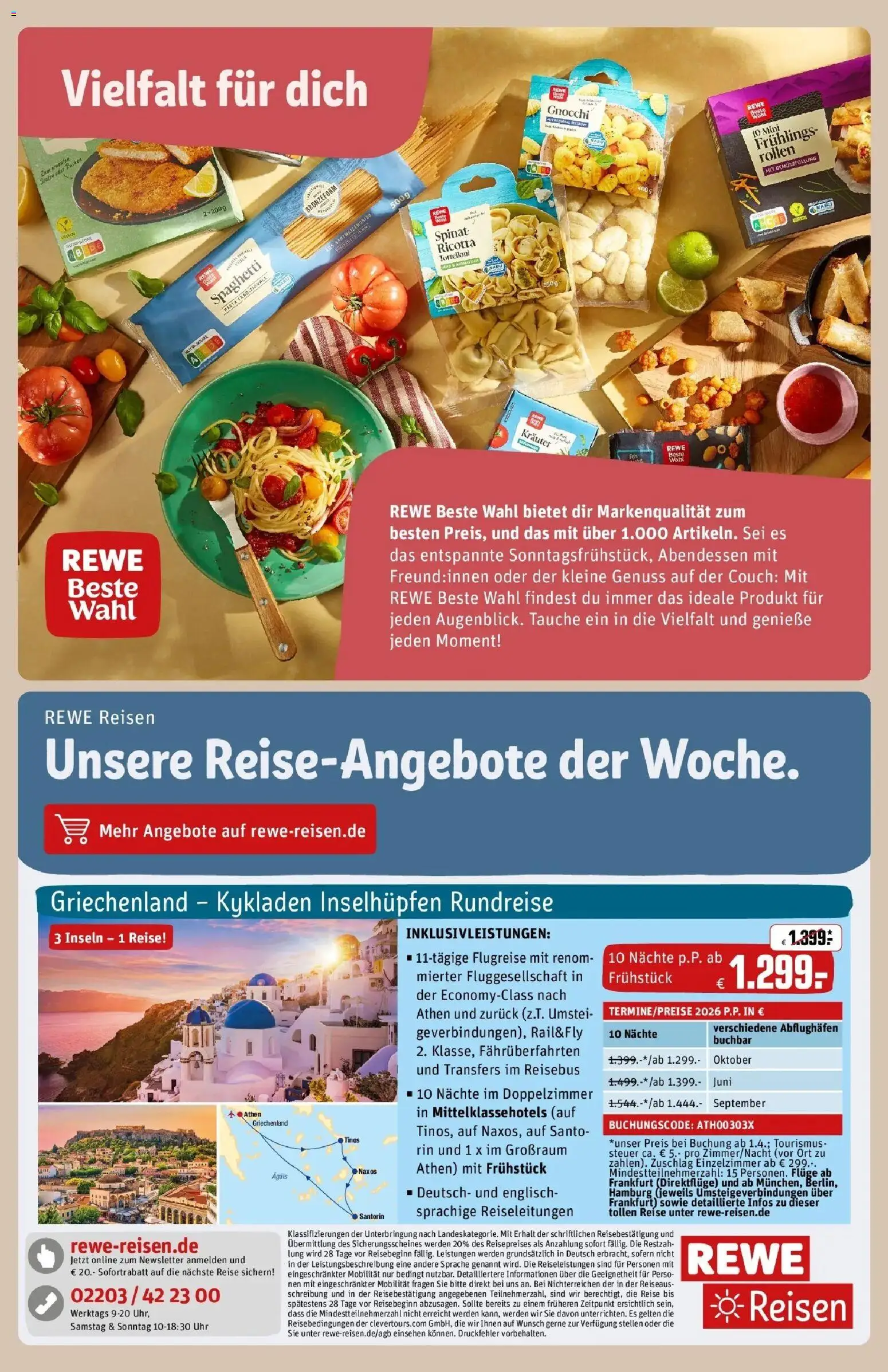 Rewe Prospekt Stockstadt	 – gültig ab 15.03.2026 | Seite: 21 | Produkte: Couch, Pasta, Uhr