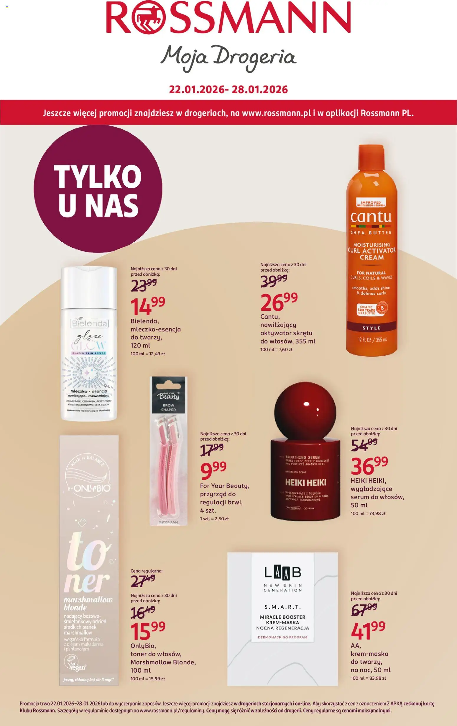 Rossmann Gazetka od 22.01.2026 | Strona: 1