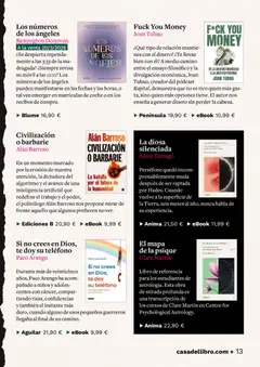 Vista previa Casa del libro folleto válido desde el 01.04.2026 | Página: 13