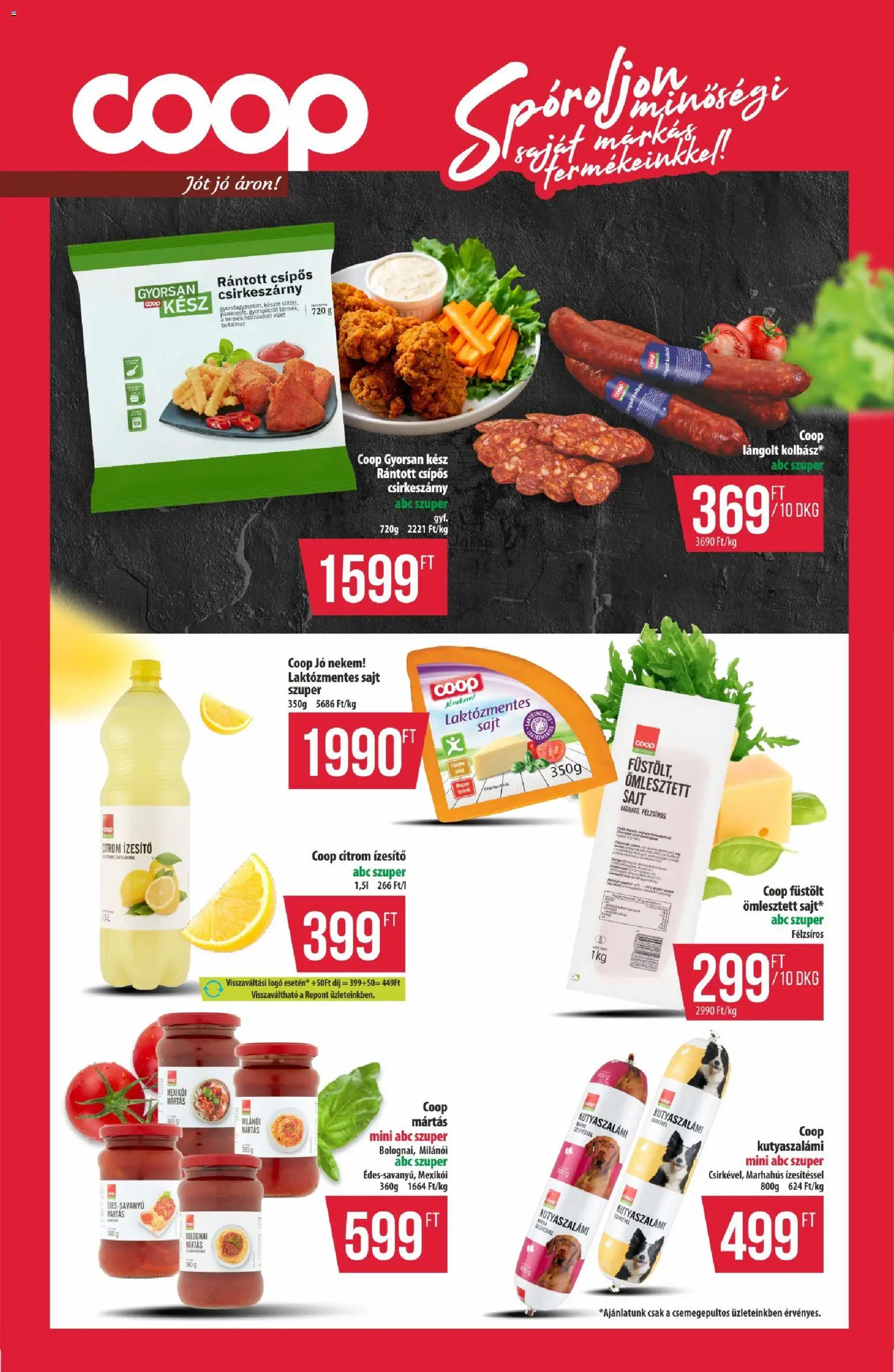 COOP akciós ujság - amely érvényes a következő dátumtól: 12.02.2026 | Oldal: 2