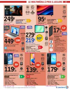 E.Leclerc - Prévisualisation de PC PORTABLE 15-FC0169NF, PC Portable, Processeur: AMD Ryzen 5 75200U. valide à partir de 09.12.2025 | Page: 23