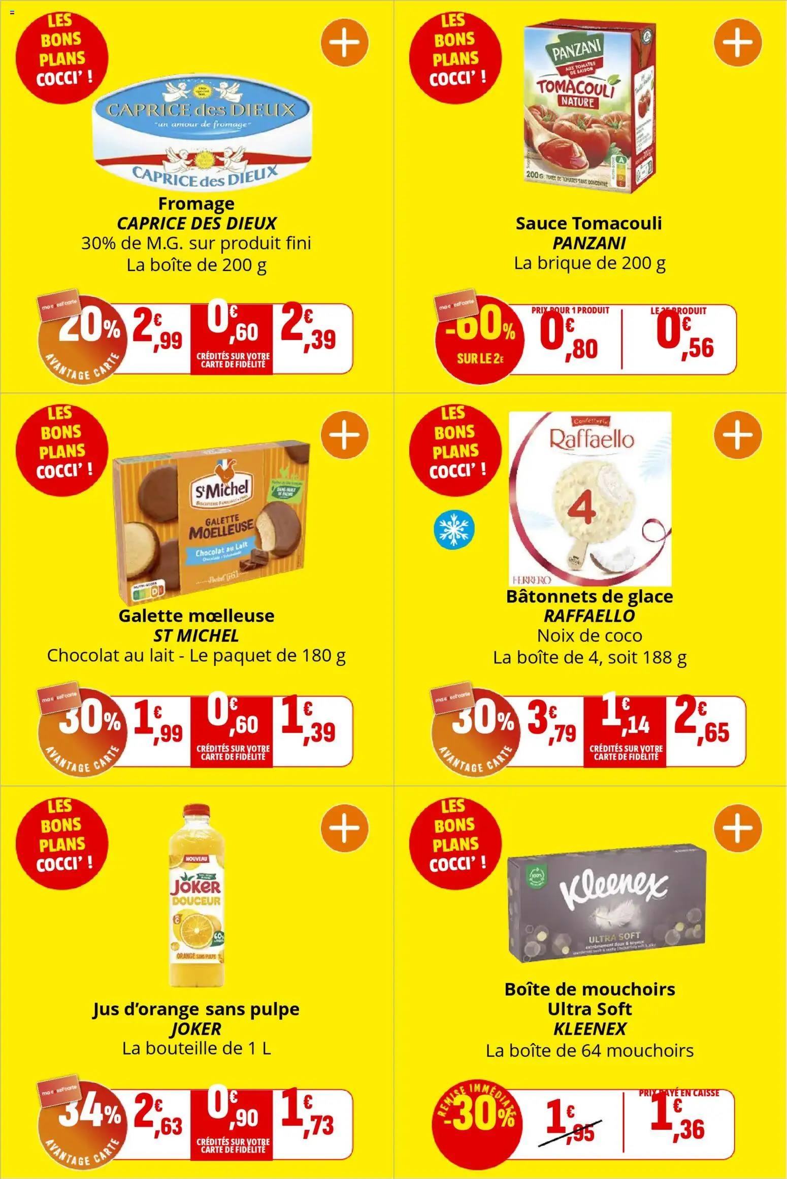 {H1} | Page: 3 | Produits: Orange, Caprice des dieux, Lait, Chocolat