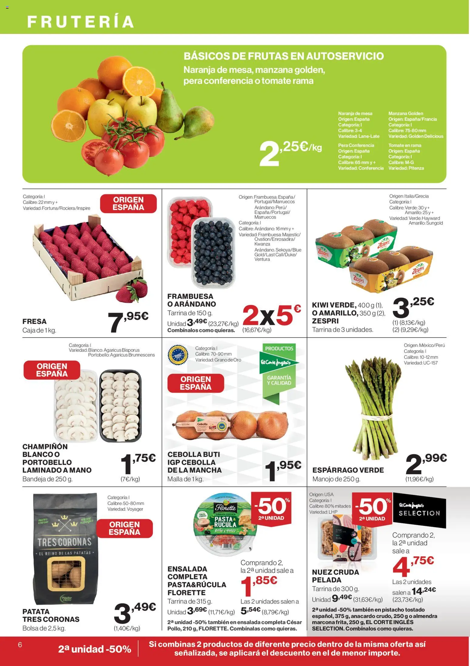 Supercor folleto │ válido desde el 26.02.2026 | Página: 6 | Productos: Ensalada, Bolsa, Bandeja, Caja