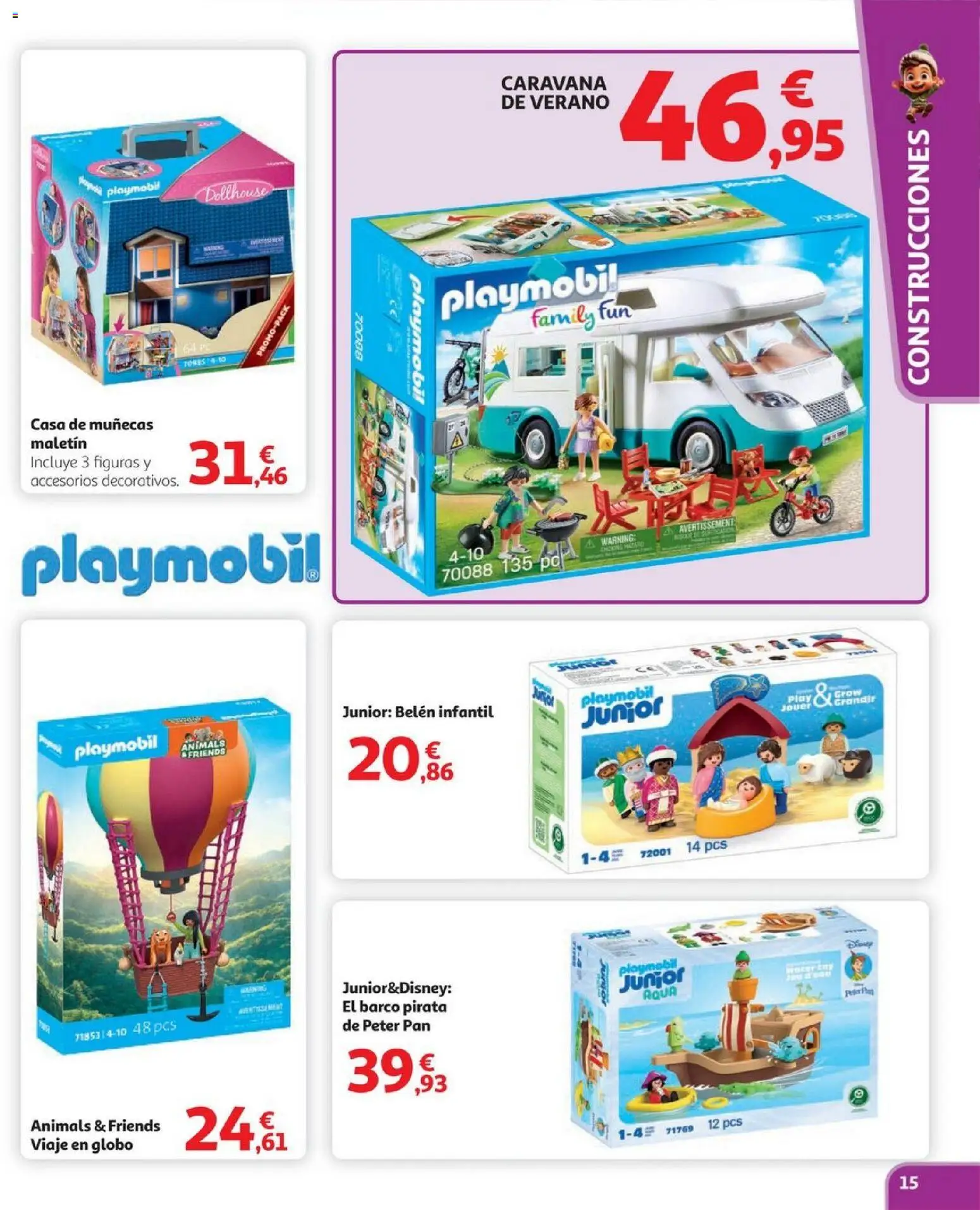 Alcampo - Juguetes HG │ válido desde el 03.11.2025 | Página: 15 | Productos: Pan, Casa de muñecas