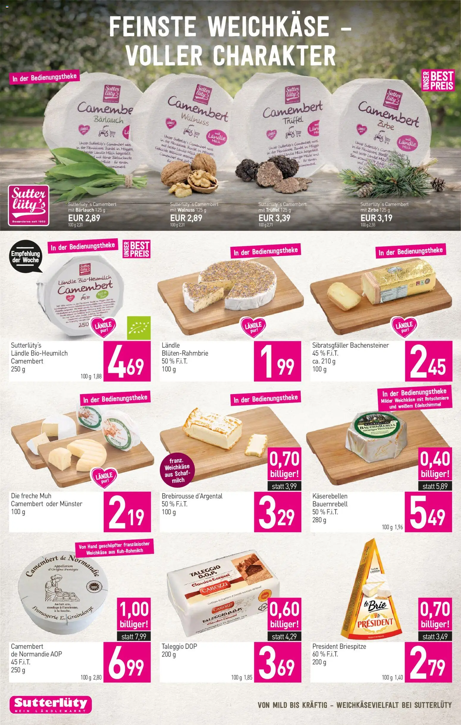 Sutterlüty Flugblatt gültig ab 19.02.2026 | Seite: 8 | Produkte: Milch