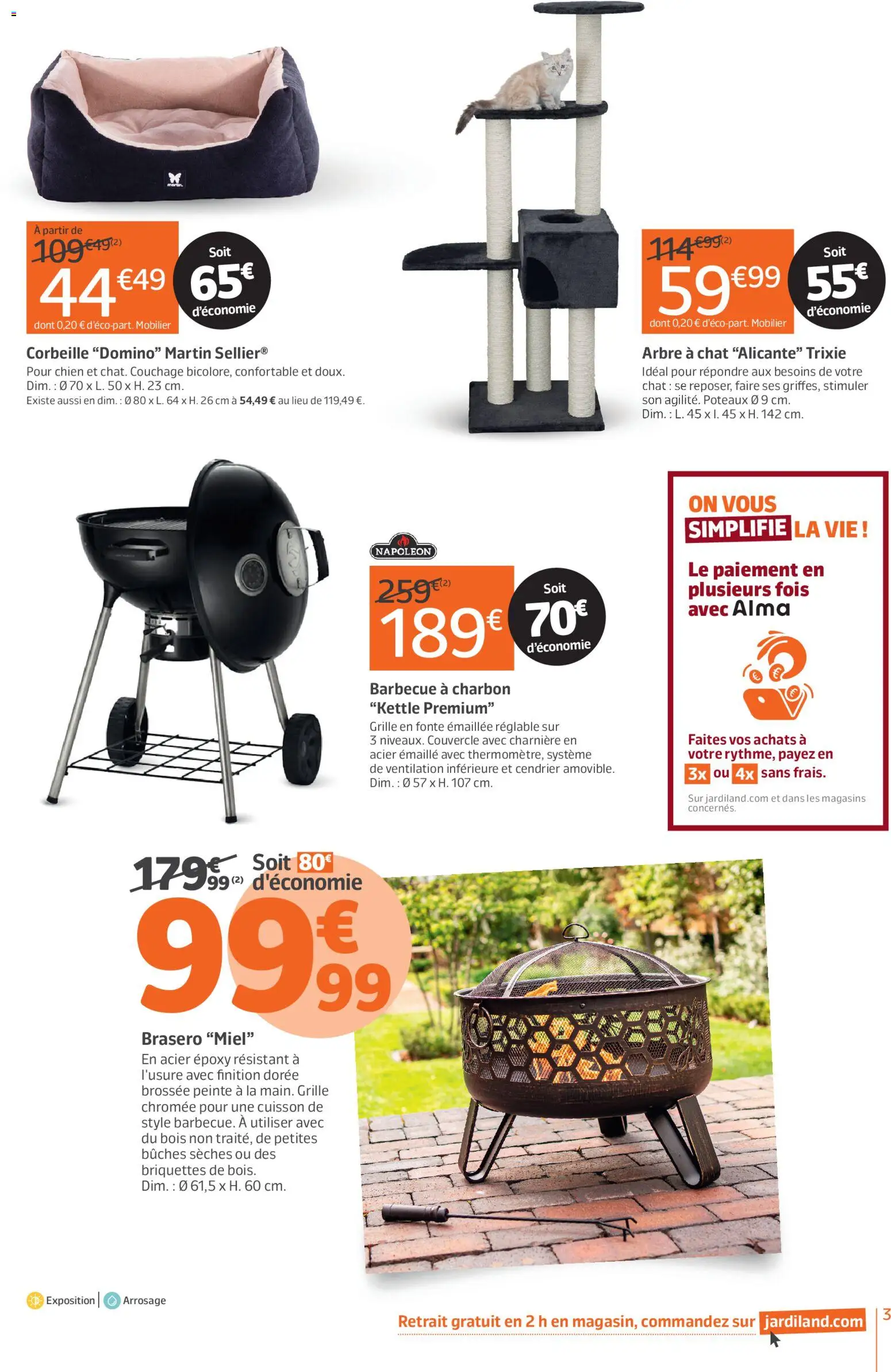 {H1} | Page: 3 | Produits: Brasero, Barbecue, Charnière, Miel