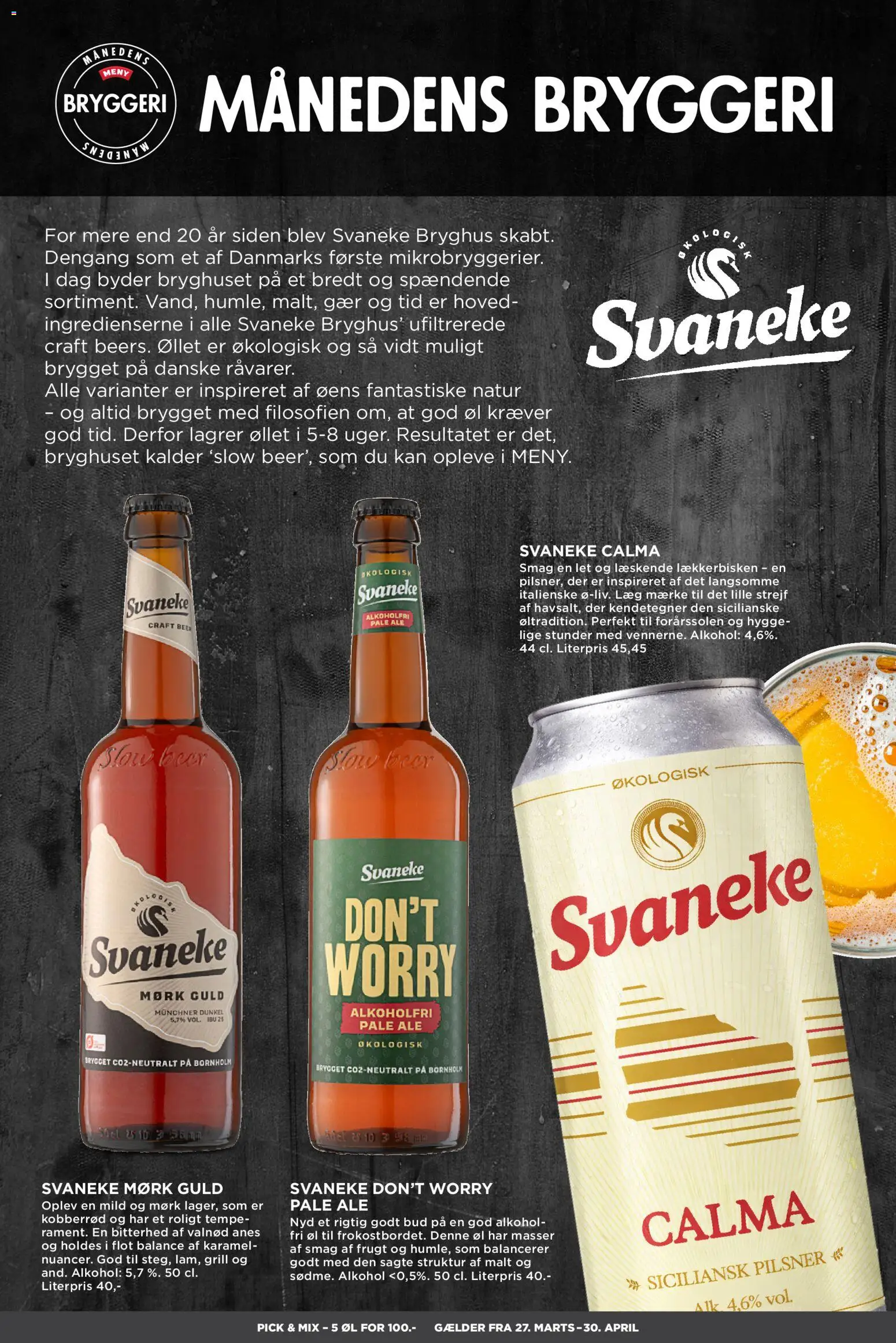 Meny tilbudsavis – gyldig fra 27.03.2026 | Side: 48 | Produkter: Øl, Søm, Grill