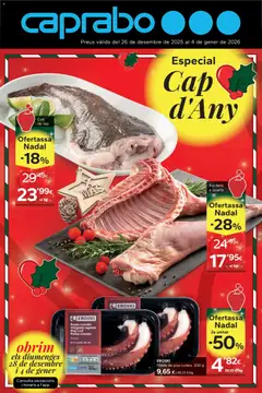 Vista previa Caprabo - Especial Cap d'Any válido desde el 26.12.2025