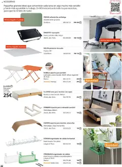 Vista previa Catálogo IKEA Oficina en casa válido desde el 01.09.2025 | Página: 22 | Productos: Alfombrilla, Reposapiés, Té, Monitor