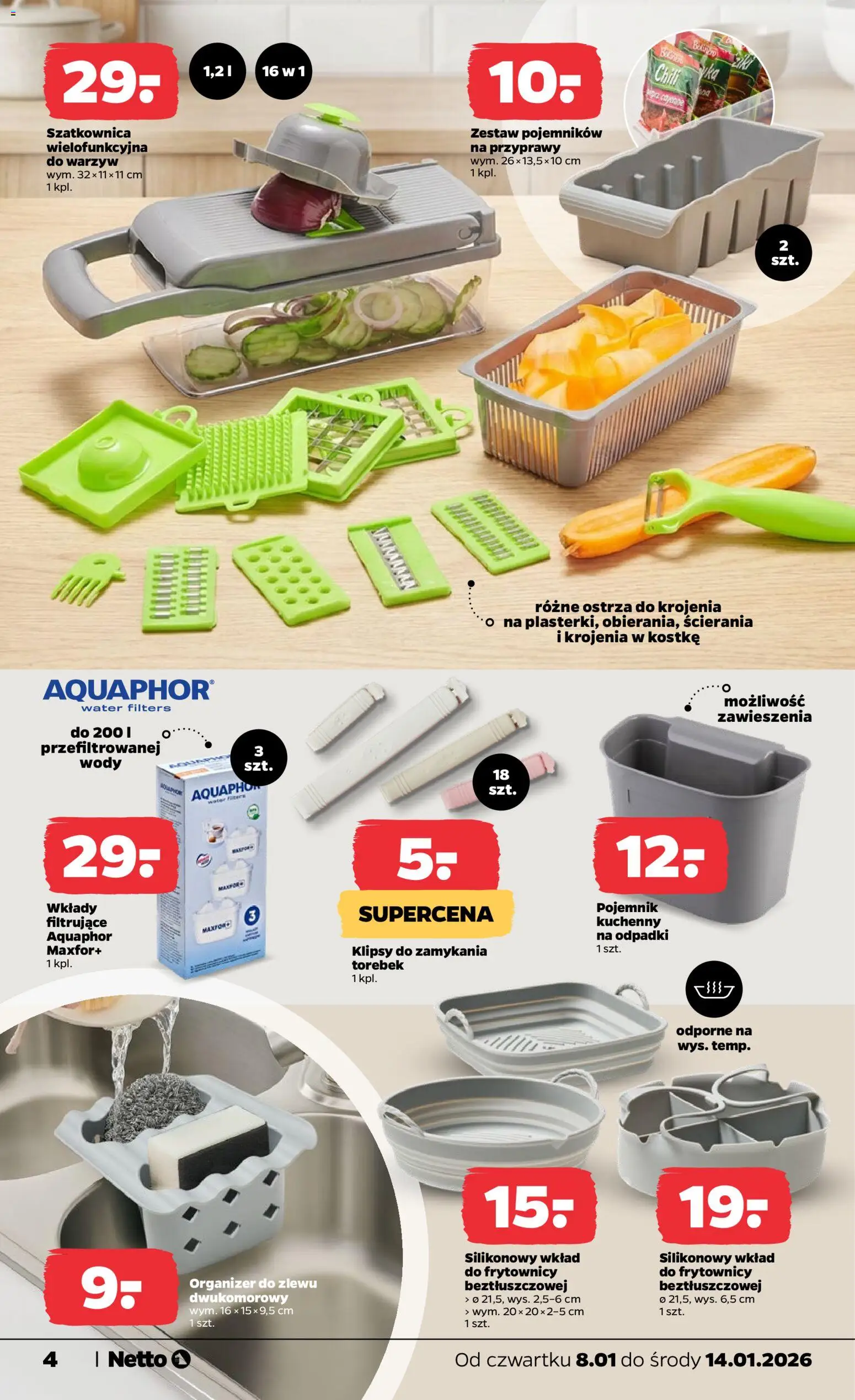 Netto gazetka - Non Food od 08.01.2026 | Strona: 4 | Produkty: Chili, Przyprawy