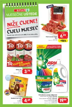 Uštede Spar - Pregled kataloga iz trgovine Spar, vrijedi od 06.08.2025