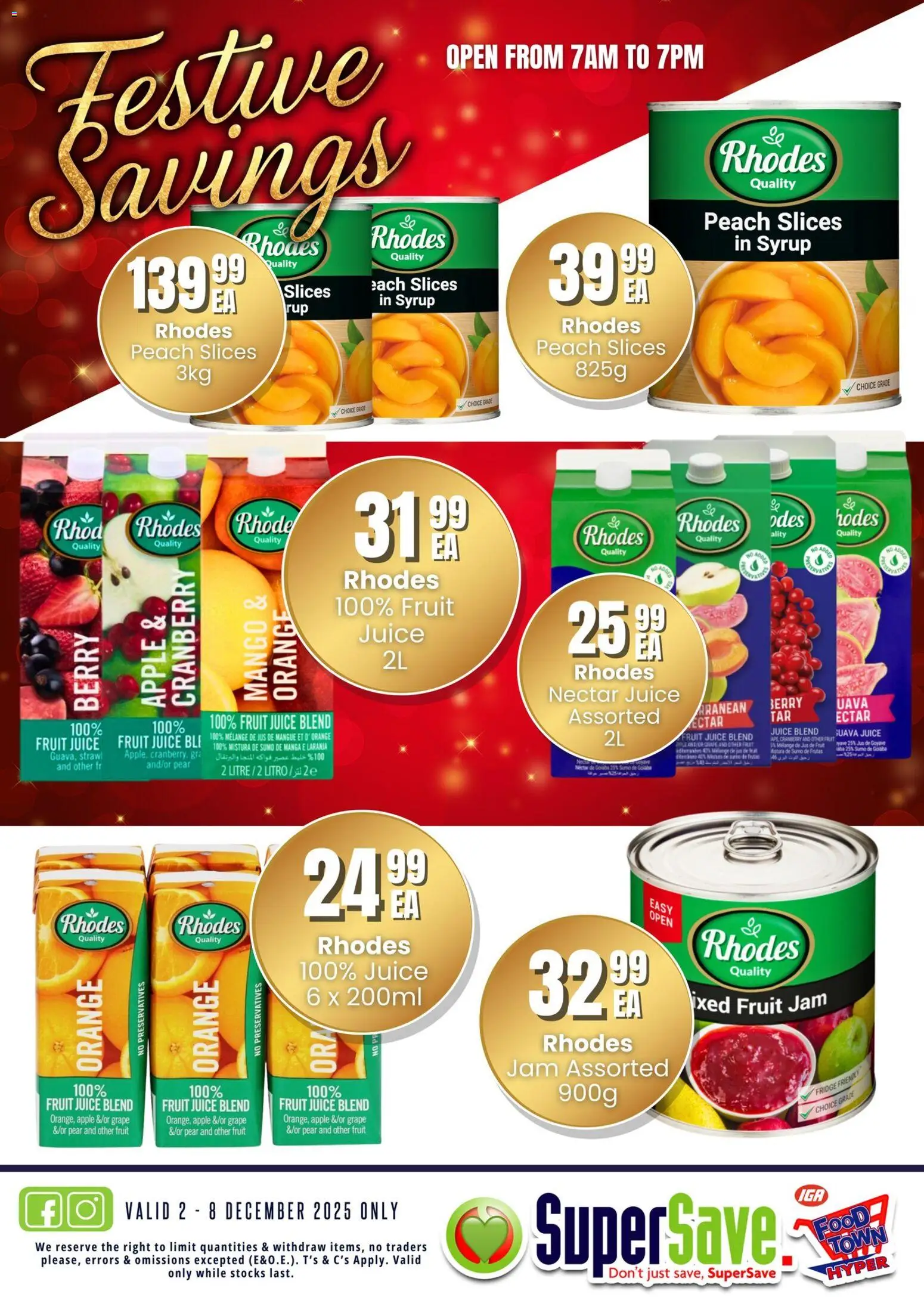 New Super Save catalogue – valid from 02.12.2025 | Page: 24 | Products: Jam, Juice, Fruit, Mango
