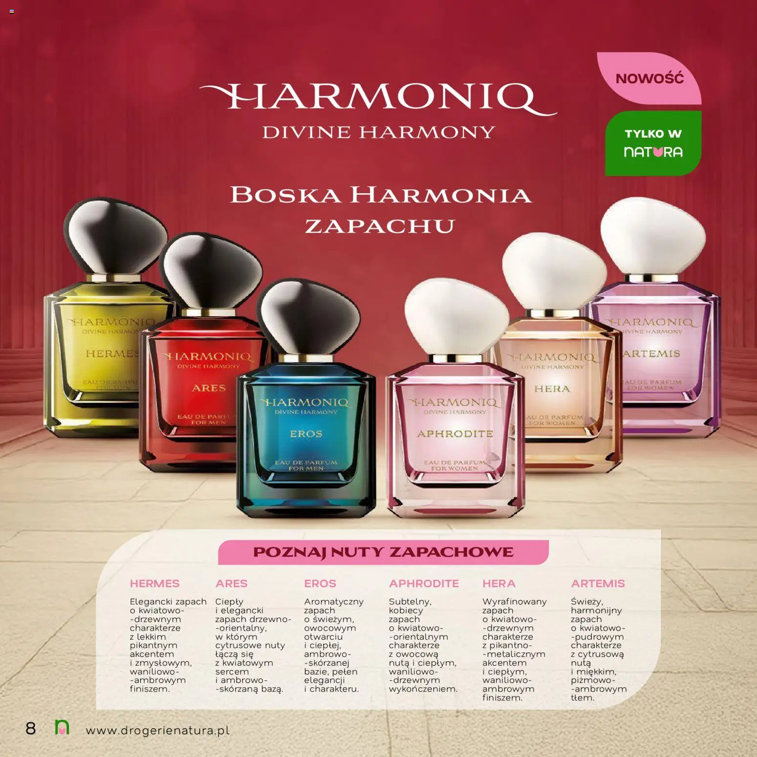 Drogerie Natura Gazetka - Magia Świąt od 18.11.2025 | Strona: 8 | Produkty: Zapach
