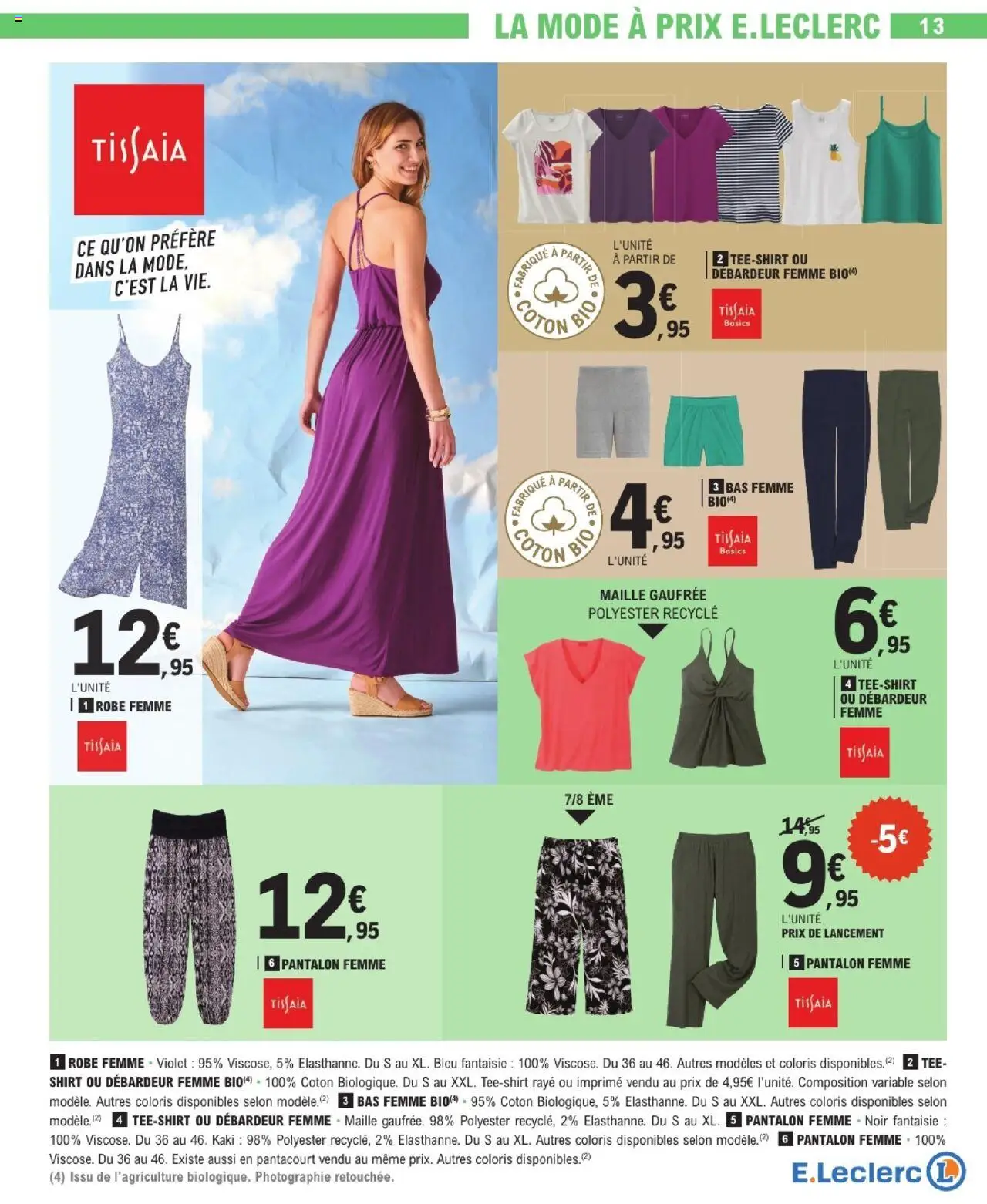  | Page: 13 | Produits: Robe, Pantacourt, Débardeur, Pantalon