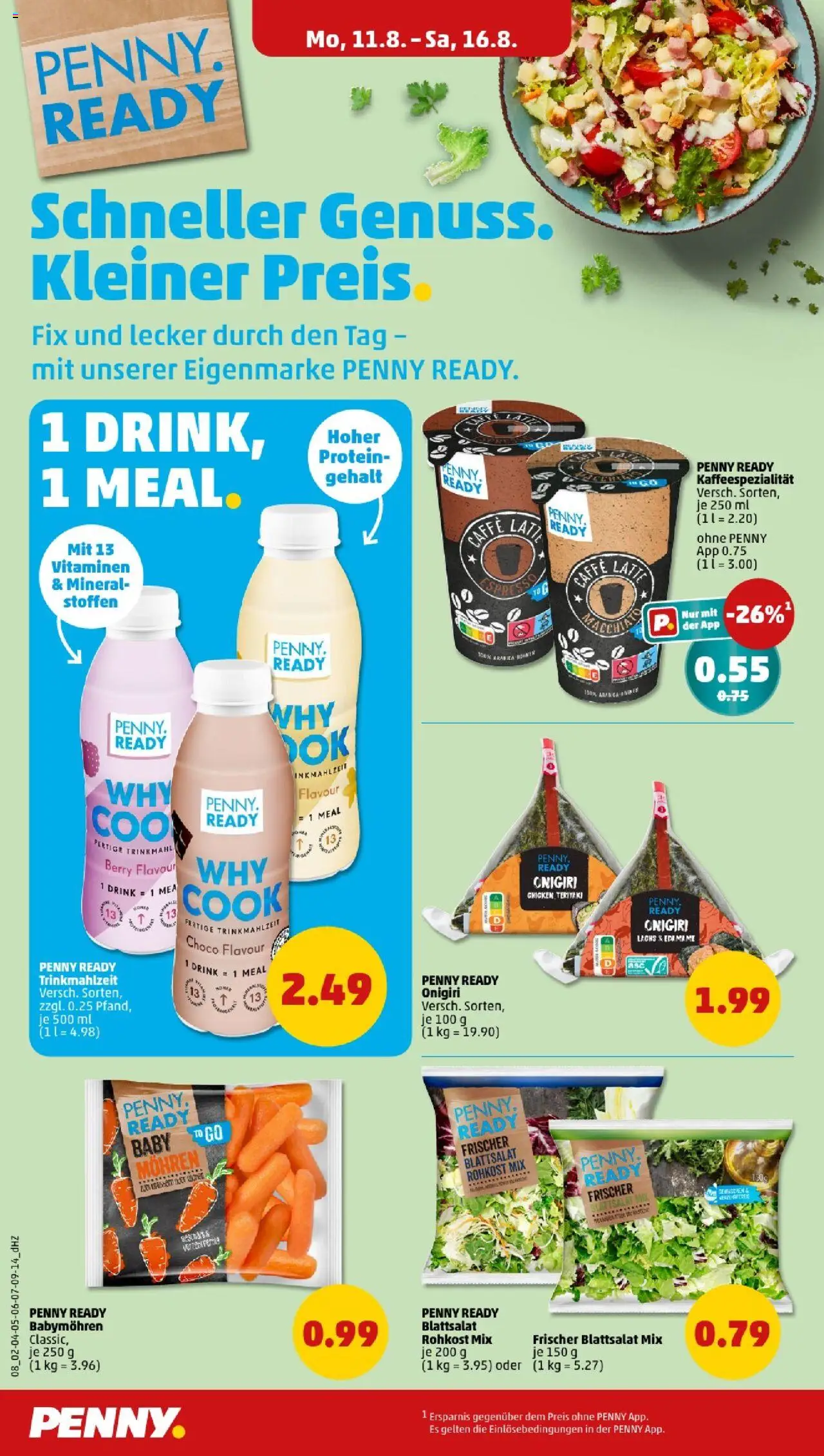 Penny - Baden-Württemberg - gültig ab dem 11.08.2025 | Seite: 8 | Produkte: Mohren, Lachs