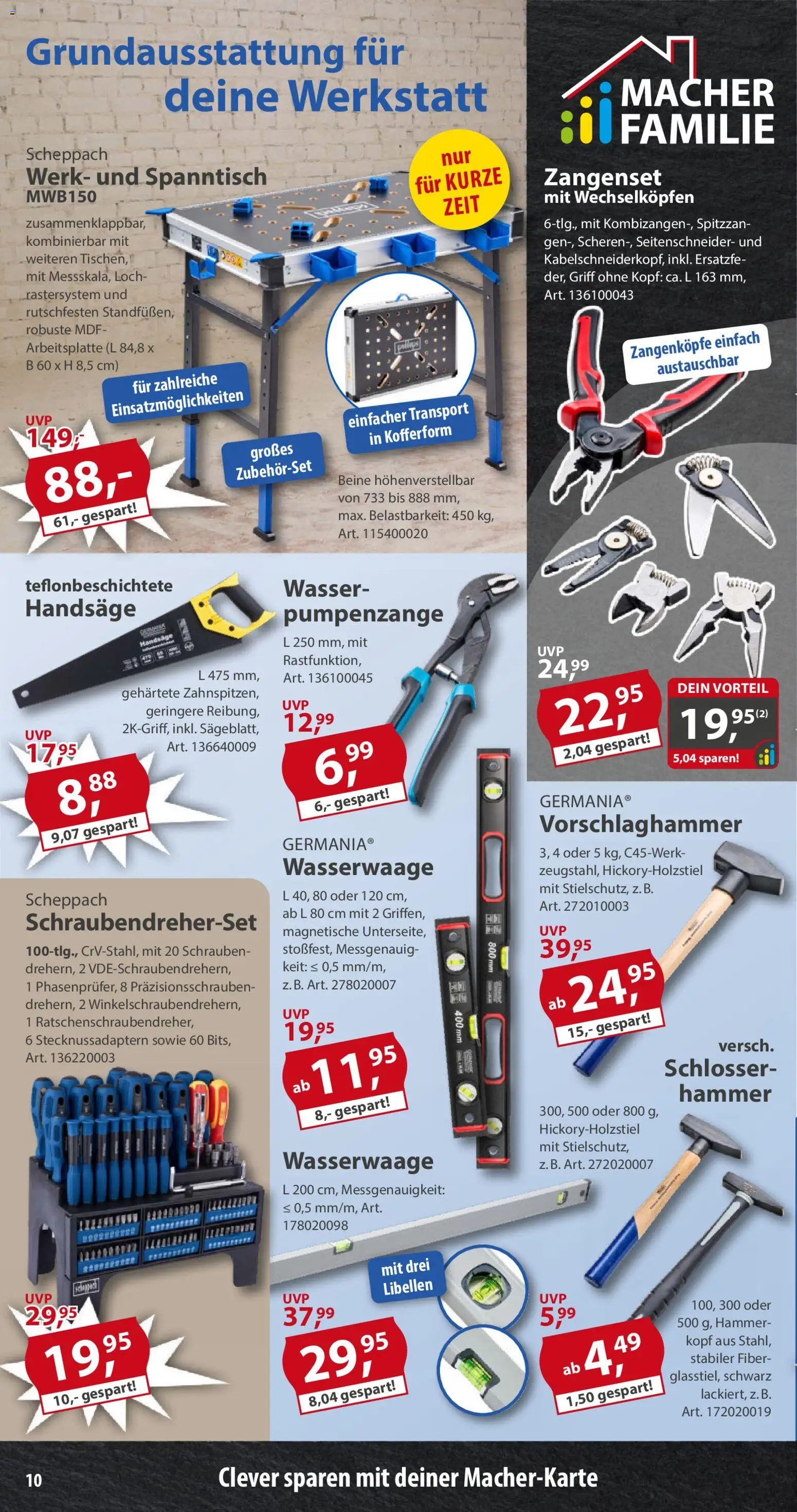 Sonderpreis Baumarkt Prospekt 	 – gültig ab 25.04.2026 | Seite: 10 | Produkte: Wasser