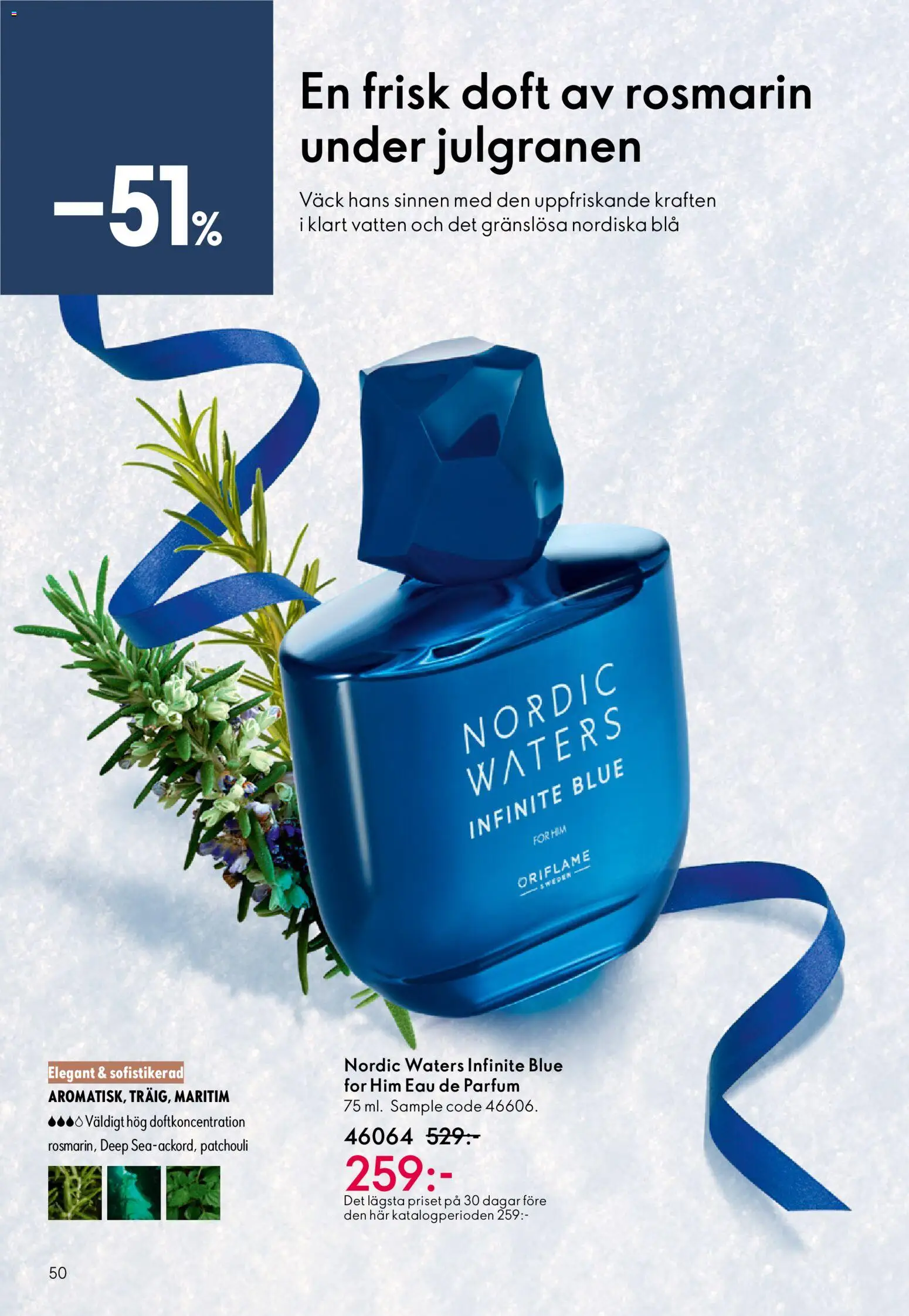 Oriflame reklamblad aktuell från 10.12.2025 | Sida: 50 | Produkter: Doft