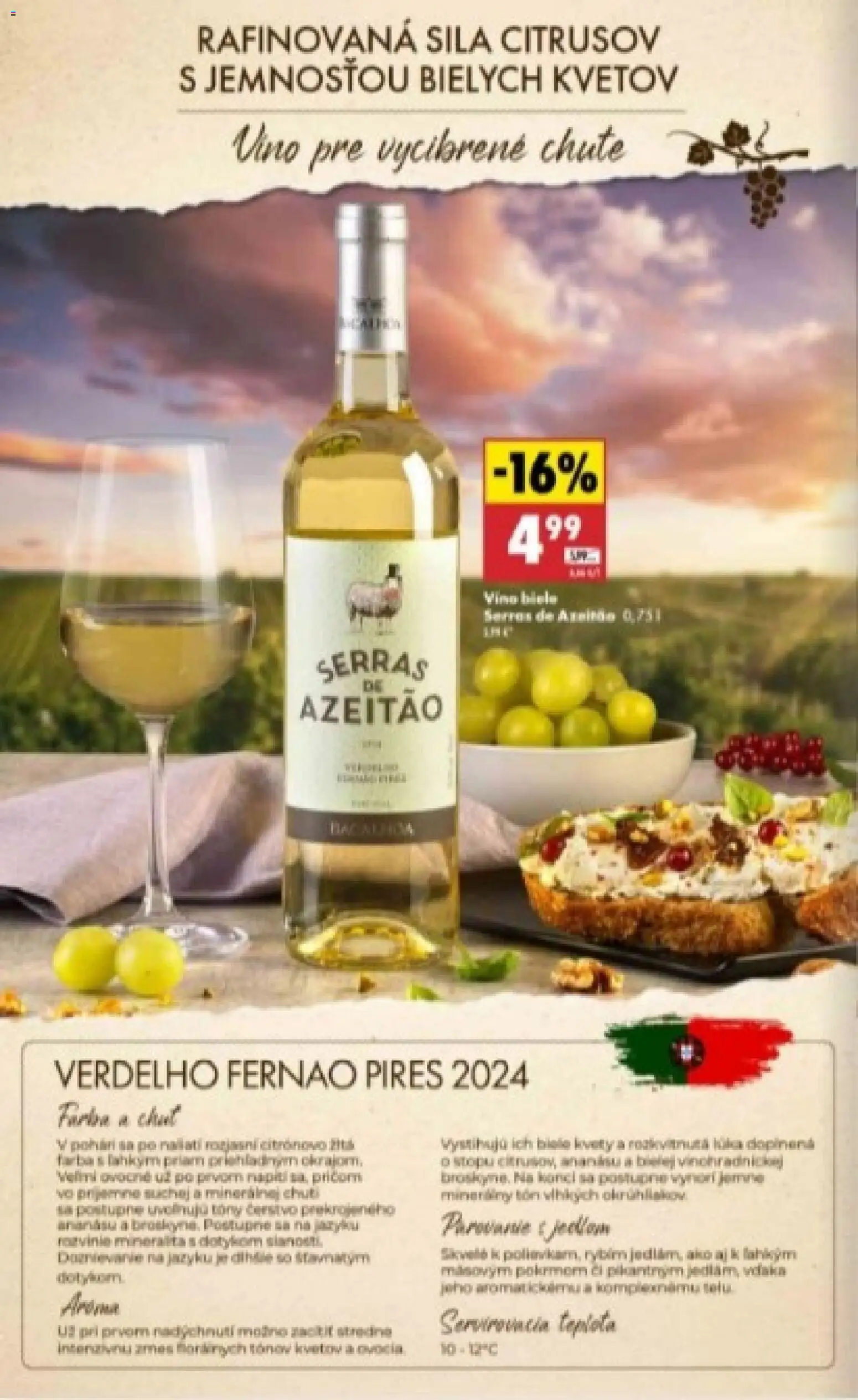 Nové Biedronka akcie – leták je platný od 26.02.2026 | Strana: 32 | Produkty: Víno, Kvety