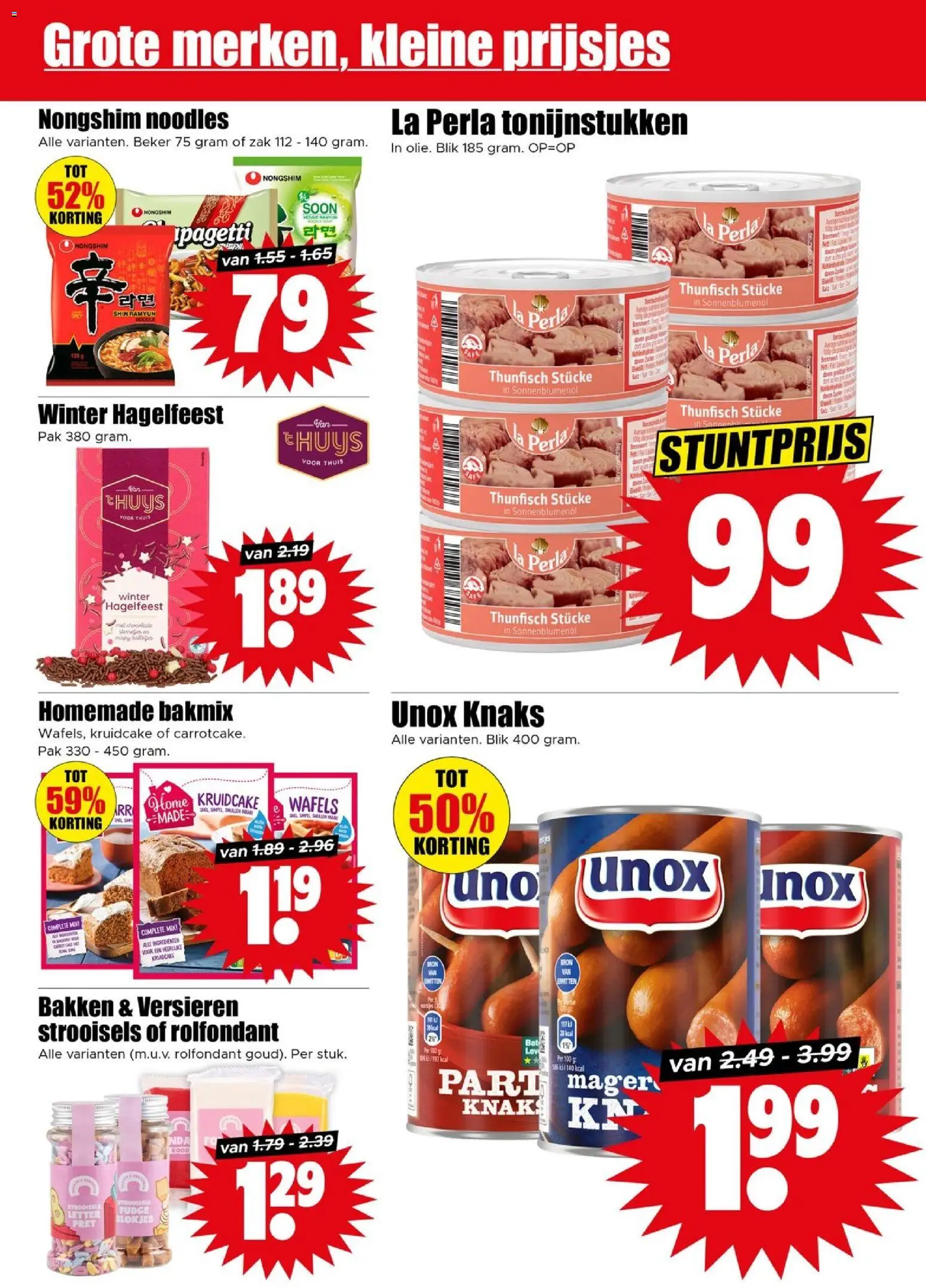 {H1} | Pagina: 20 | Producten: Chocolade, Szeletelt bacon, Wafels, Citrompótló tabletta