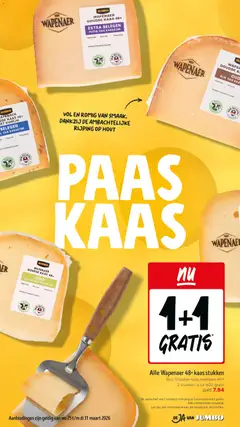 Jumbo folder week 13 - Voorbeeld van een folder van Jumbo, geldig van 25.03.2026 | Pagina: 3 | Producten: Melk, Kaas, Kan, Komijn