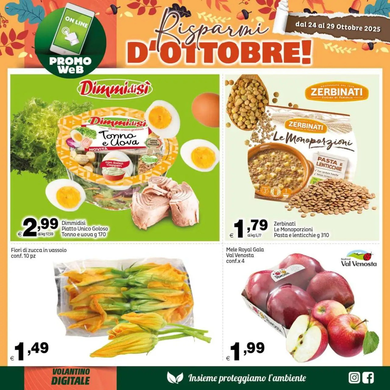 Volantino Elite Supermercati del 24.10.2025 | Pagina: 9 | Prodotti: Lenticchie, Pasta, Piatto, Vassoio