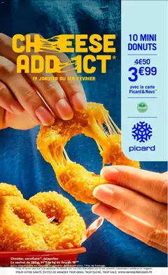 Picard - Prévisualisation de Picard - Prospectus Cheese Addict valide à partir de 19.01.2026