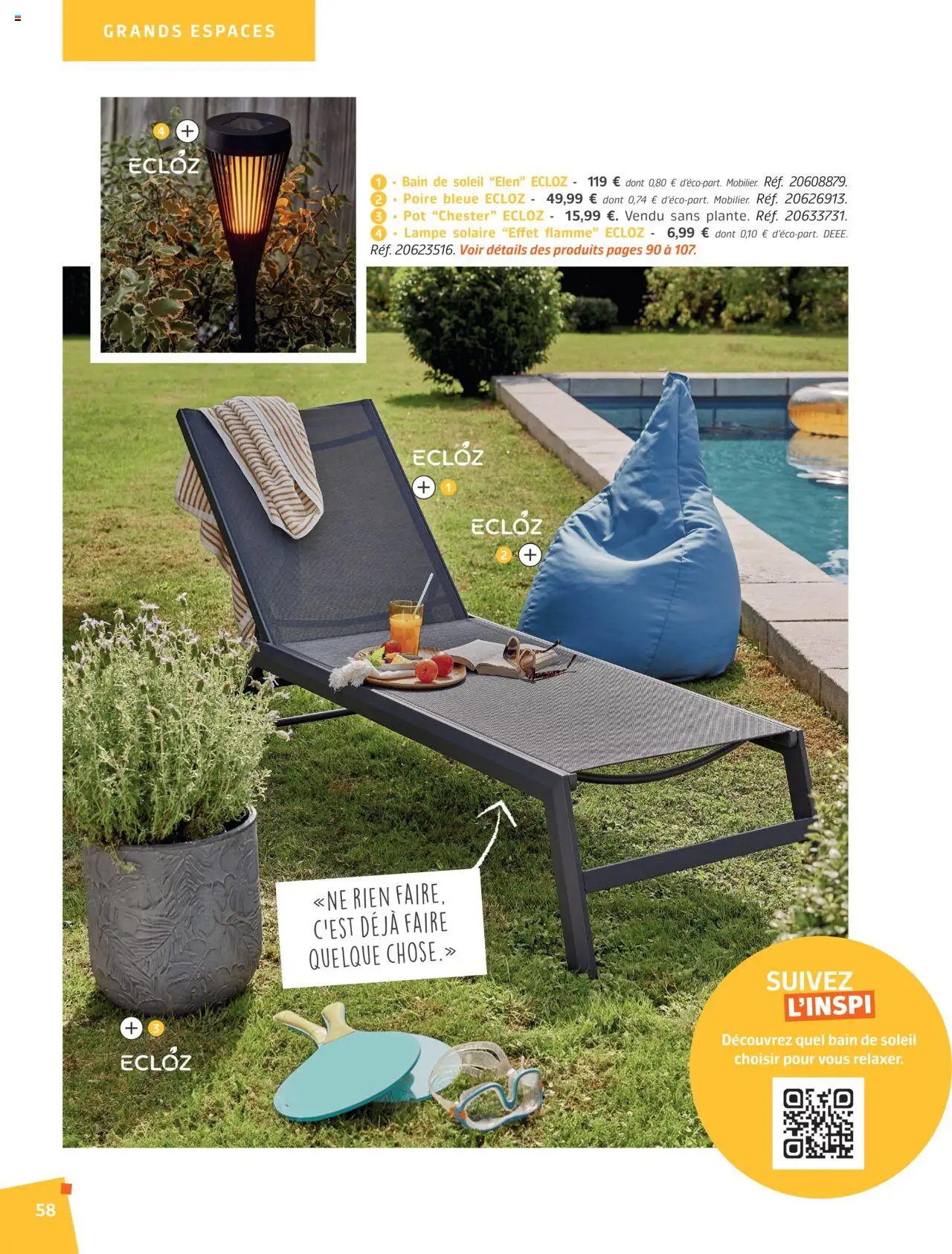  | Page: 58 | Produits: Poire, Bain de soleil