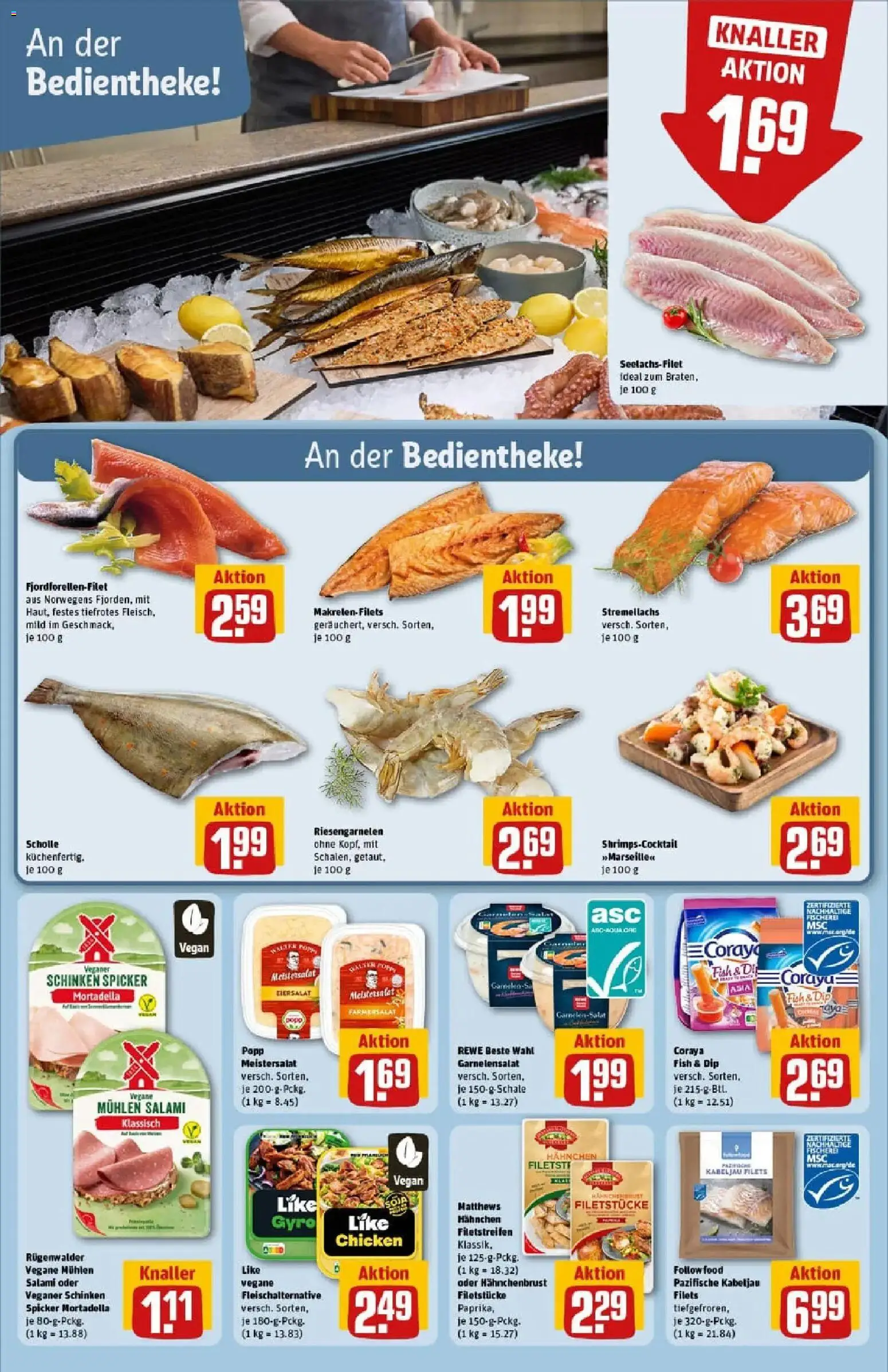 Rewe prospekt Alzenau	 – gültig ab 11.01.2026 | Seite: 12 | Produkte: Hahnchen, Salami, Schinken, Hahnchenbrust
