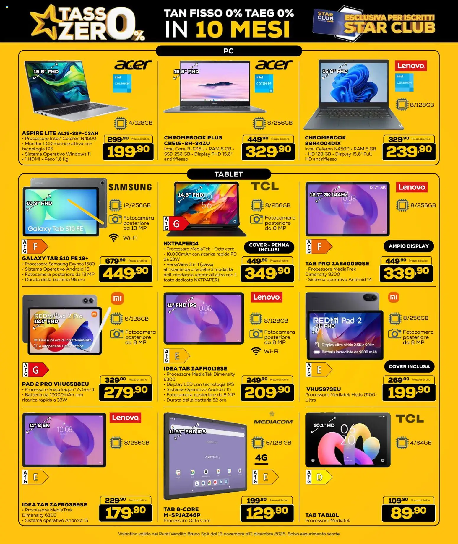 Volantino Euronics del 13.11.2025 | Pagina: 13