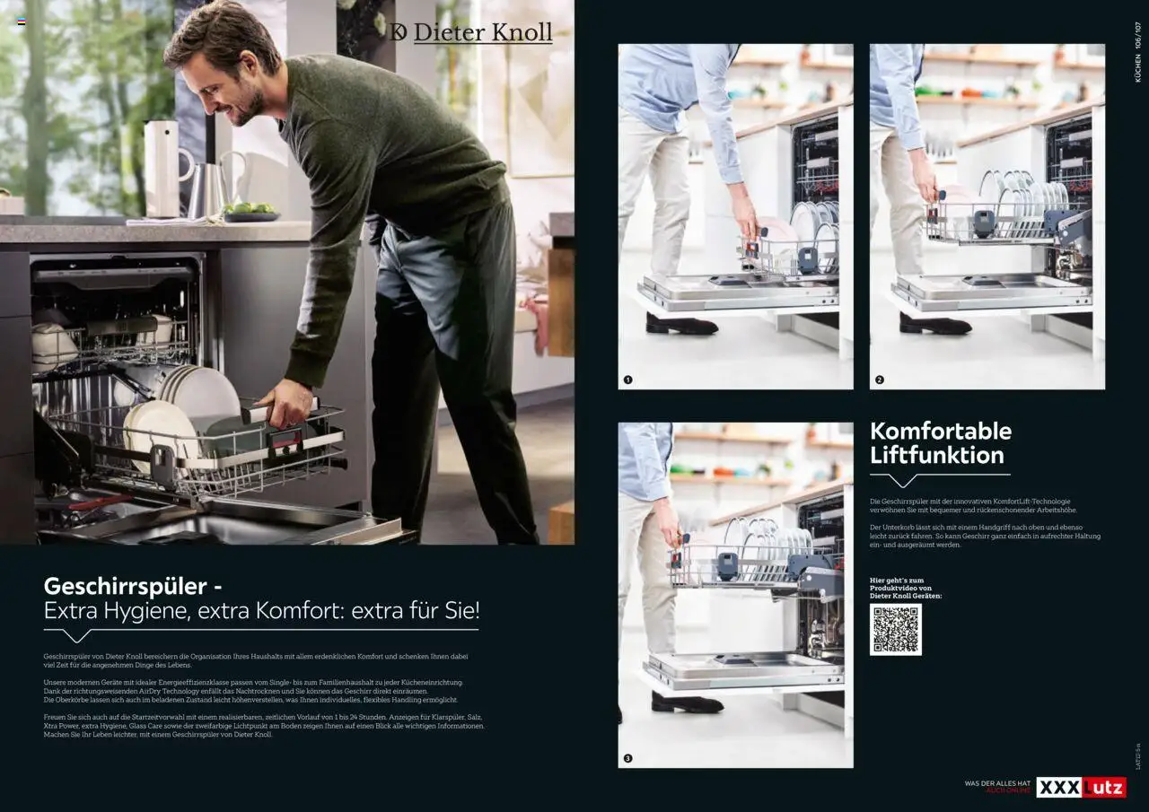 XXXLutz - Die neuen Küchentrends gültig ab 01.08.2025 | Seite: 54 | Produkte: Geschirrspüler