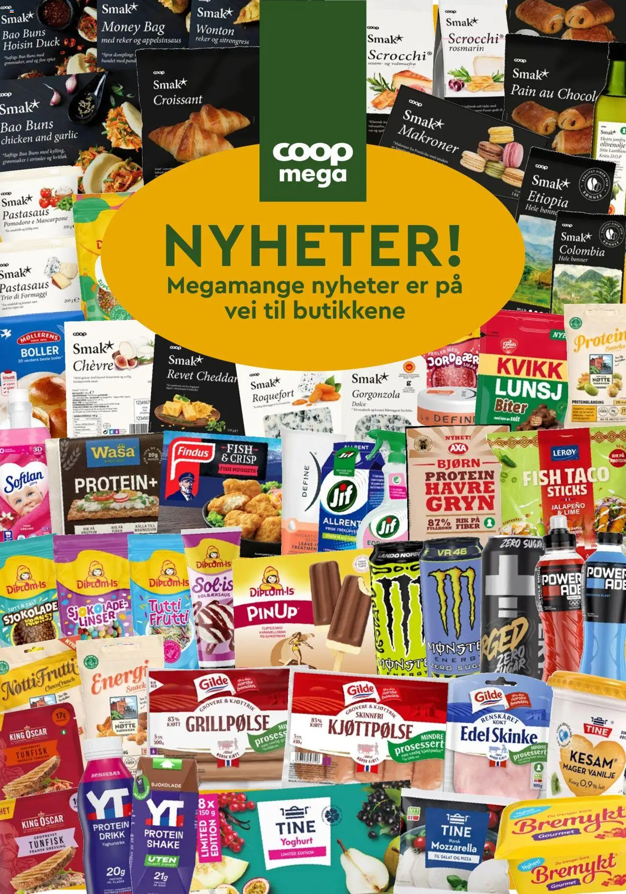 {H1} | Side: 10 | Produkter: Pizza, Rygeost, Bringebær, Hvitløk