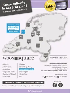 Woonsquare - Folder - Voorbeeld van een folder van Woonsquare, geldig van 01.12.2025 | Pagina: 12 | Producten: Tablet
