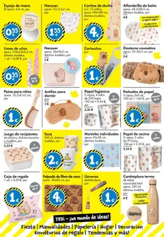 Vista previa TEDi - folleto válido desde el 02.10.2025 | Página: 8 | Productos: Papel higienico, Τυρόπιτα, Felpudo, Neceser